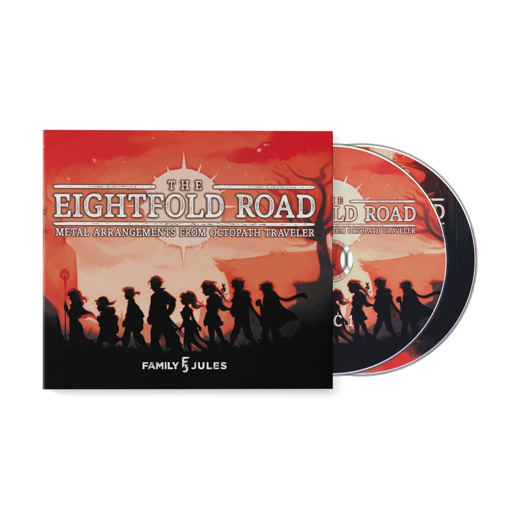 The Eightfold Road: Metal Arrangements from Octopath Traveler - FamilyJules  (Compact Disc)