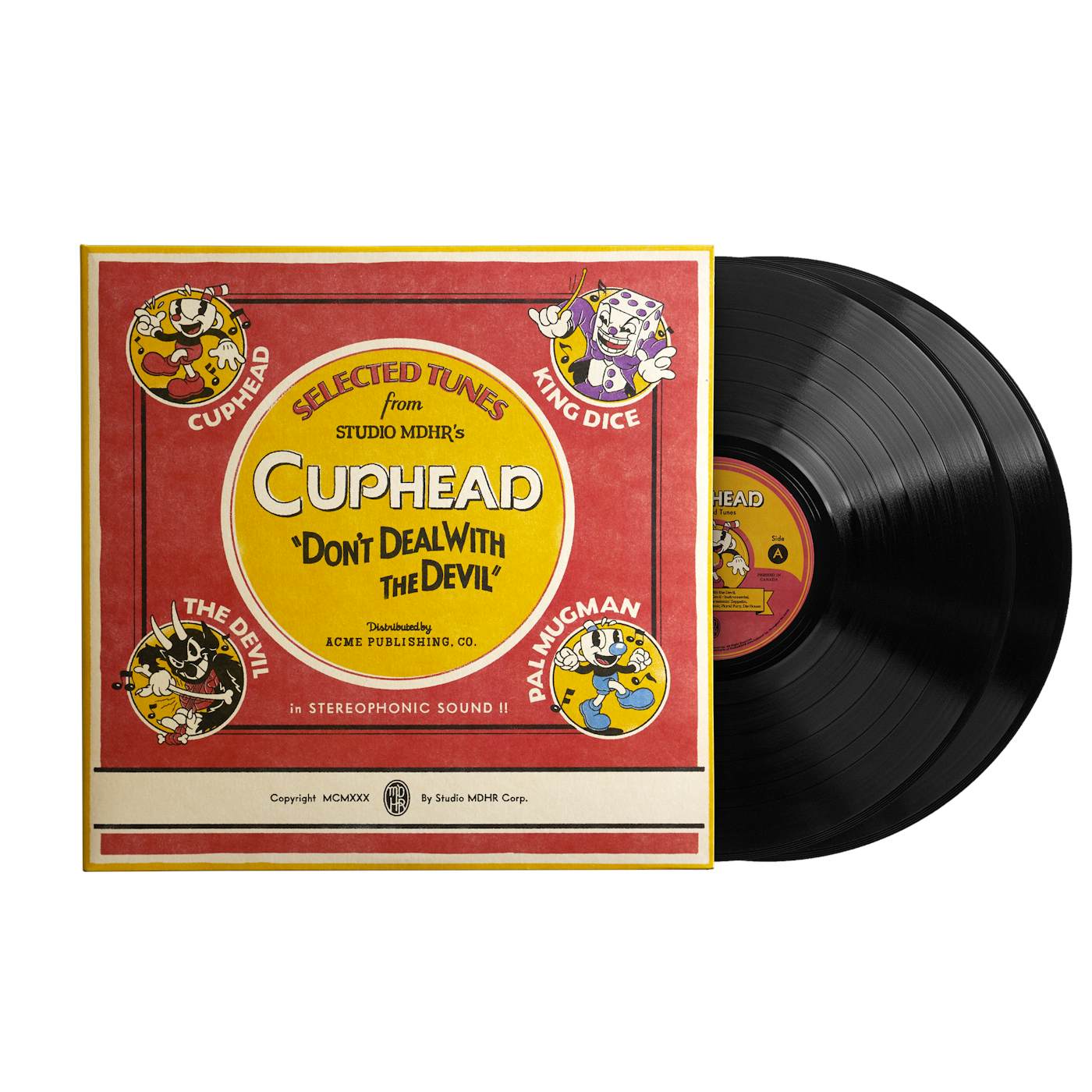 Kristofer Maddigan Cuphead: Don't Deal With the Devil: Selected Tunes From Studio MDHR's Cuphead (2xLP Vinyl Record)