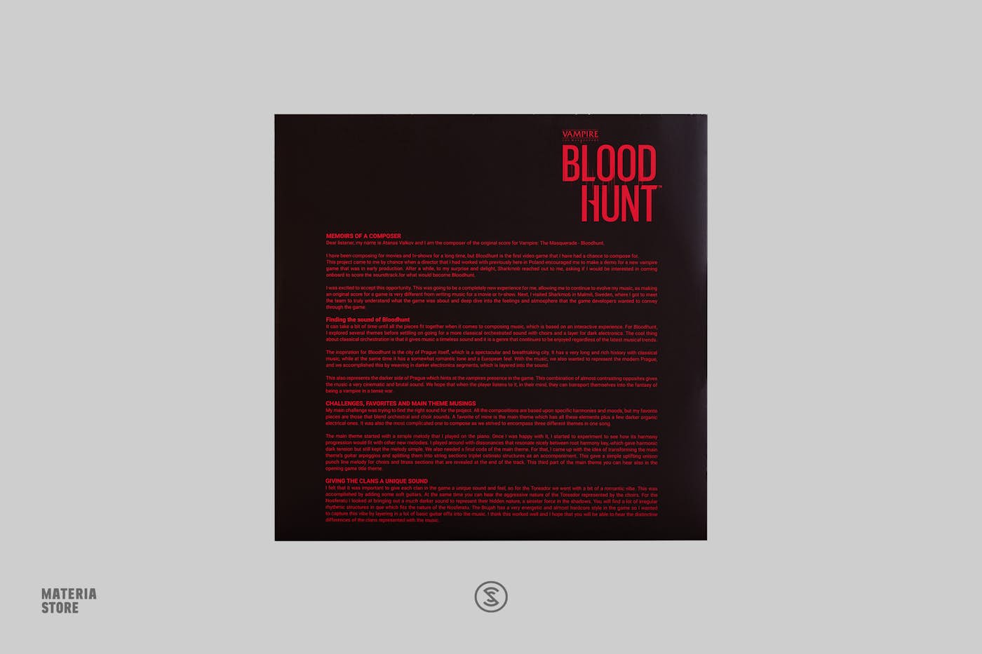  Vampire The Masquerade: Bloodhunt (Original Soundtrack