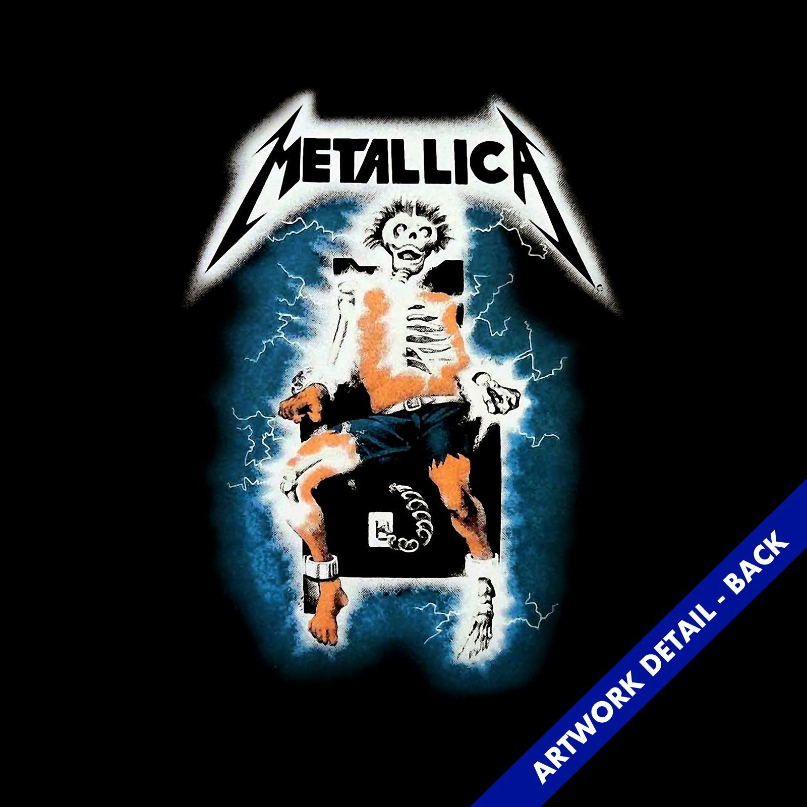 Metallica T-Shirt | Ride The Lightning Album Art T-Shirt