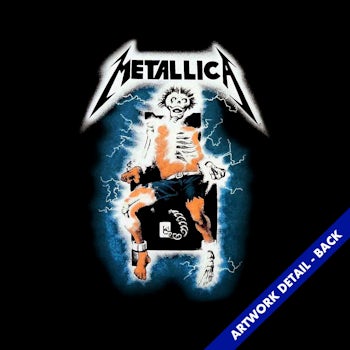 Metallica T-Shirt | Ride The Lightning Album Art T-Shirt