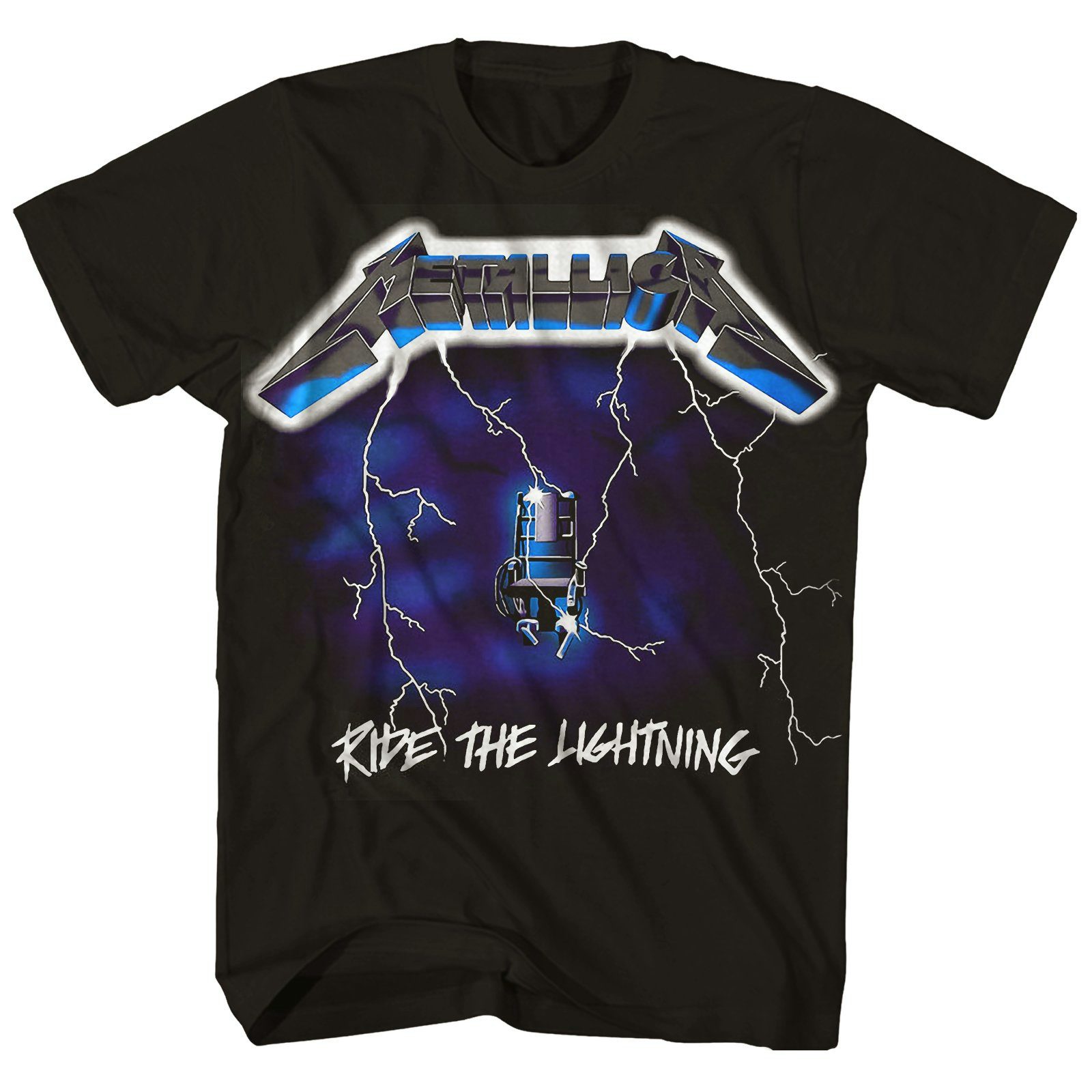 Metallica T-Shirt | Ride The Lightning Album Art T-Shirt