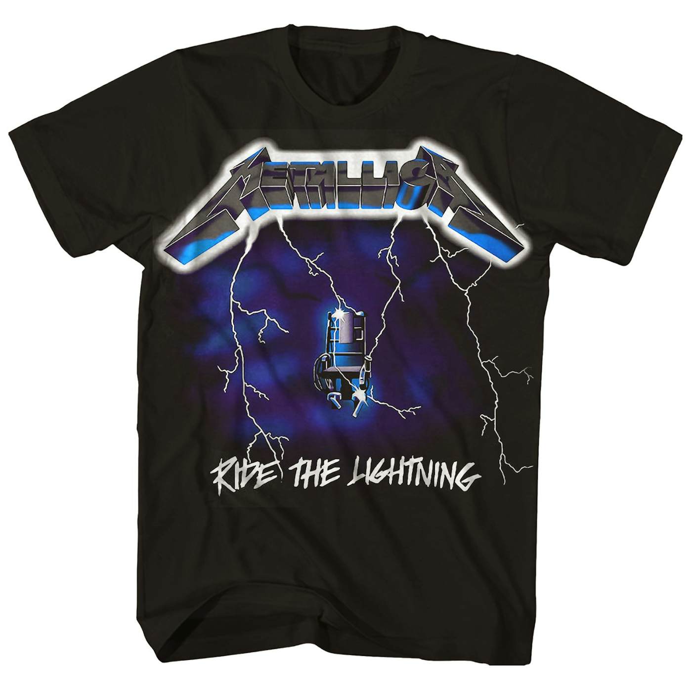 reefteen The Greats of Metallica Ride The Lightning T Shirt Music Tees Tshirt New