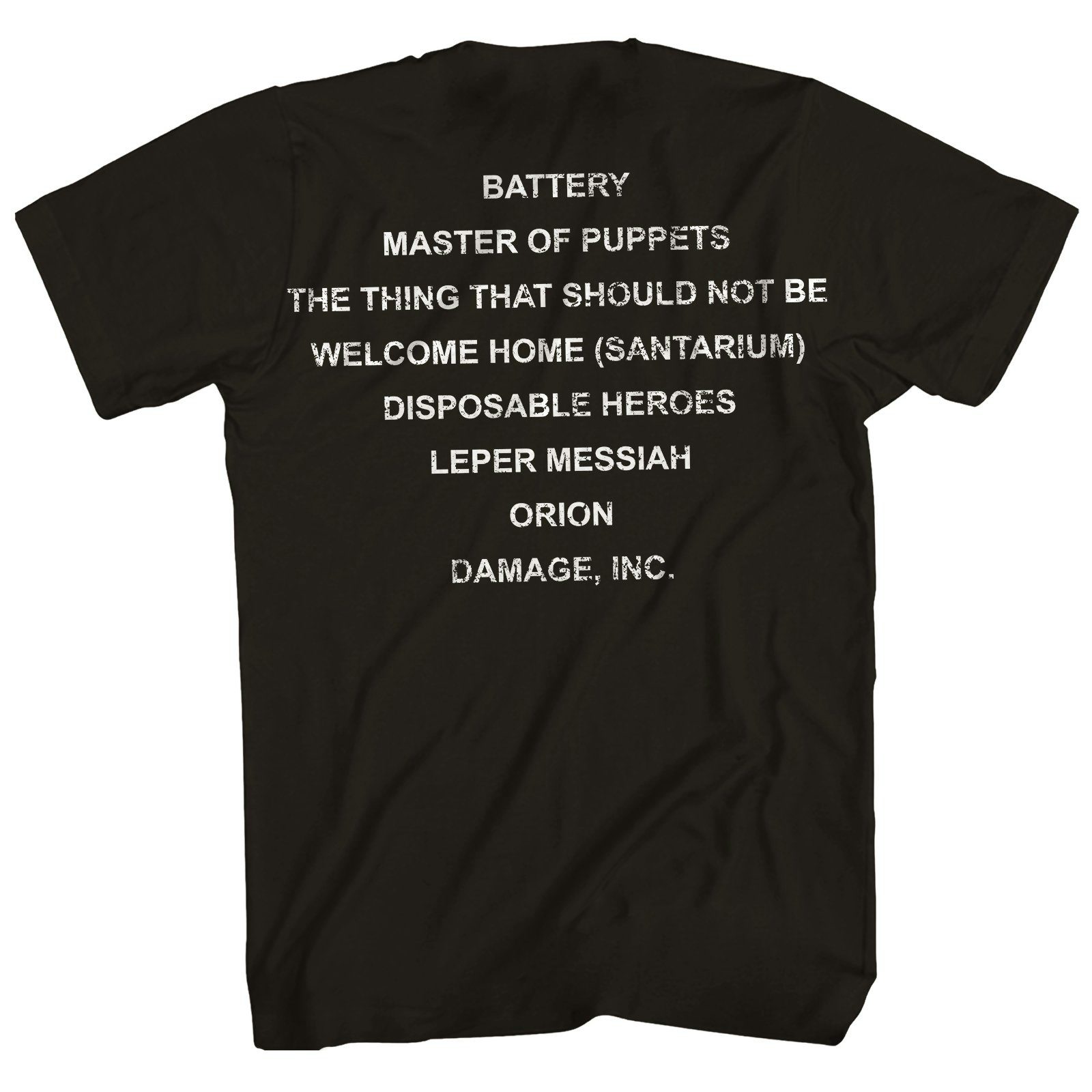 Metallica T-Shirt | Master Of Puppets Album Art Metallica Shirt