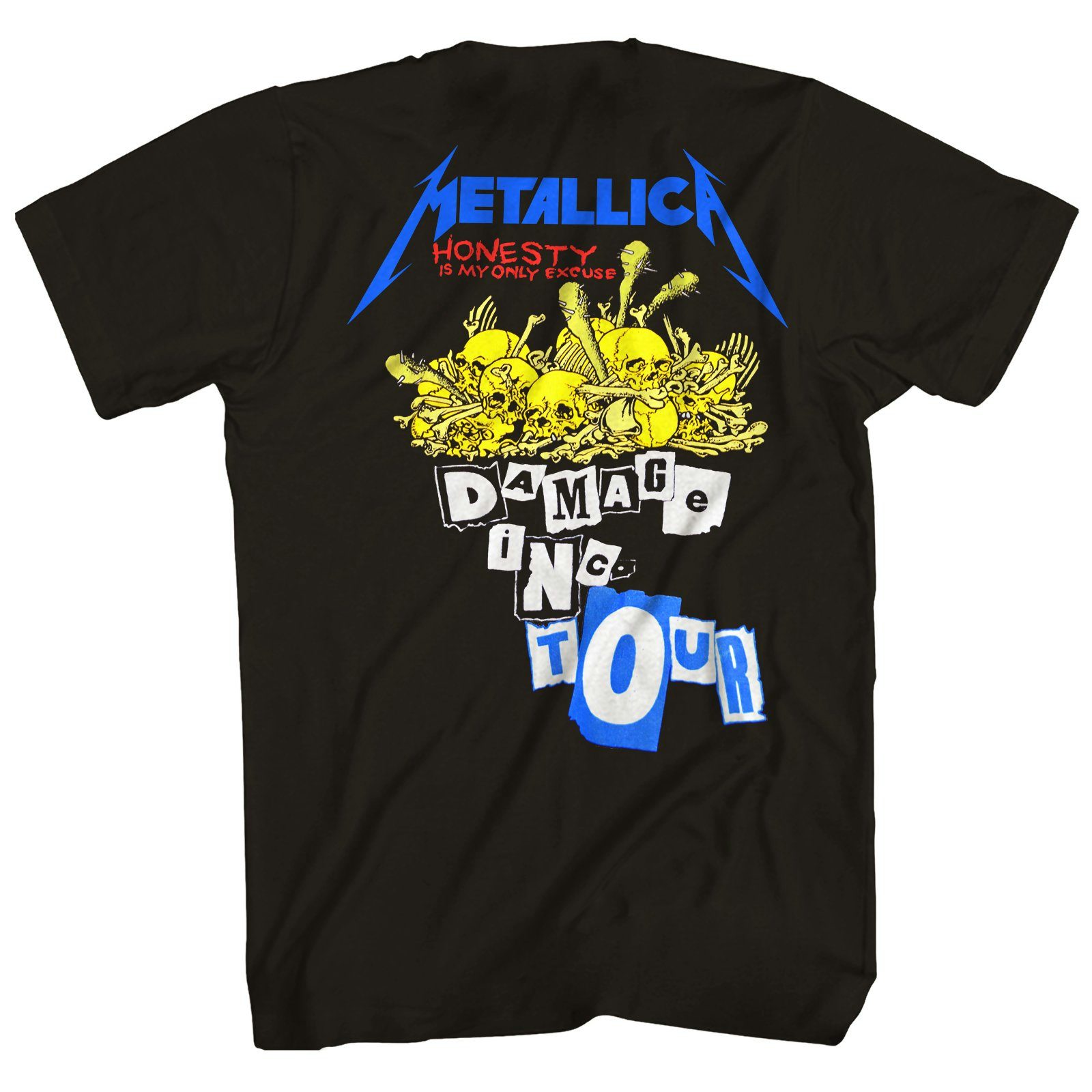 Metallica T-Shirt | Damage Inc. 86' Tour T-Shirt (Reissue)