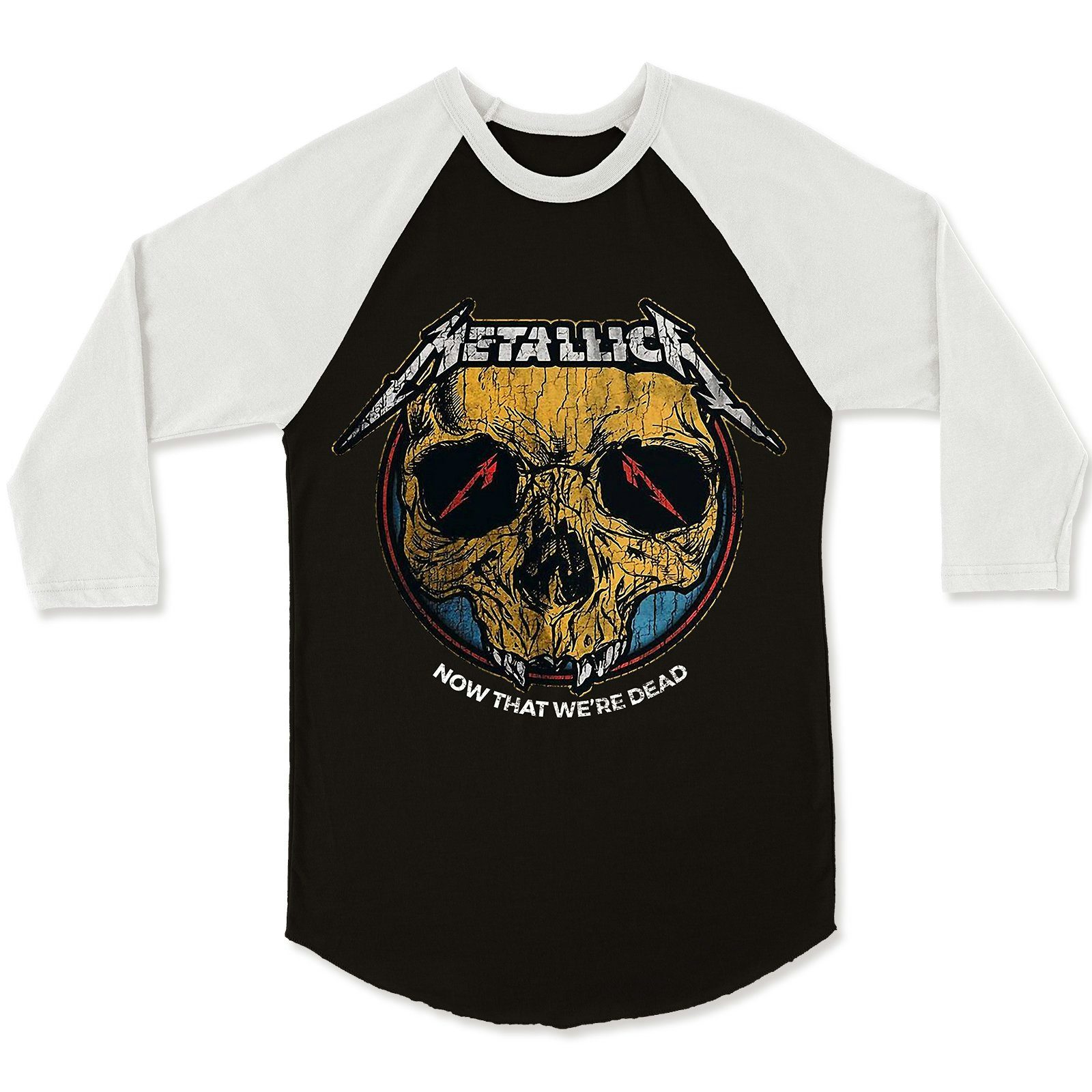 Metallica Raglan | Now That We're Dead Raglan
