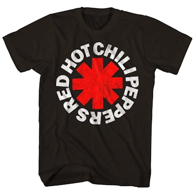 Red Hot Chili Peppers T Shirt Fire Squid Cartoon Red Hot Chili