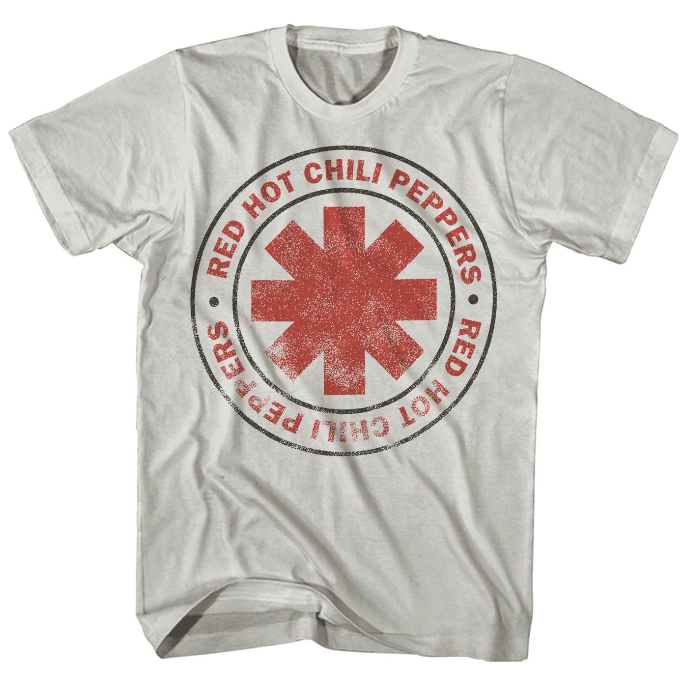 Derved Nøgle respektfuld Red Hot Chili Peppers T-Shirt | Distressed Logo Red Hot Chili Peppers Shirt