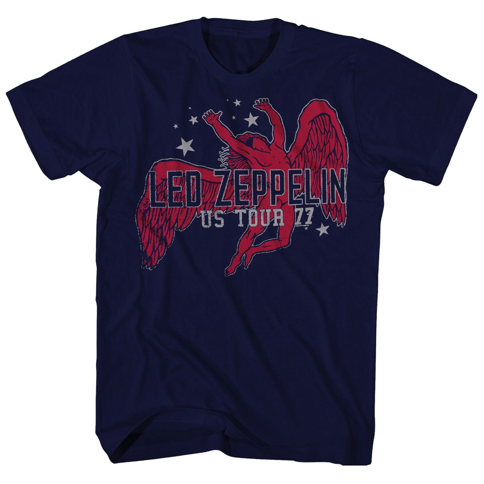 Led Zeppelin TShirt Icarus Stars '77 US Tour TShirt (Reissue)