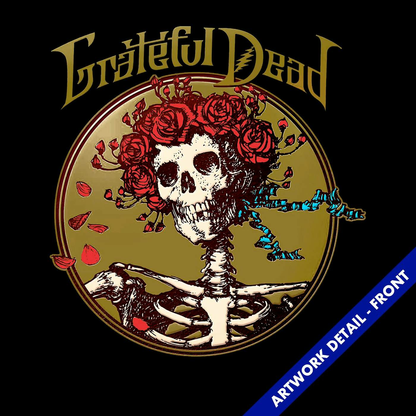 grateful dead skull and roses t shirt