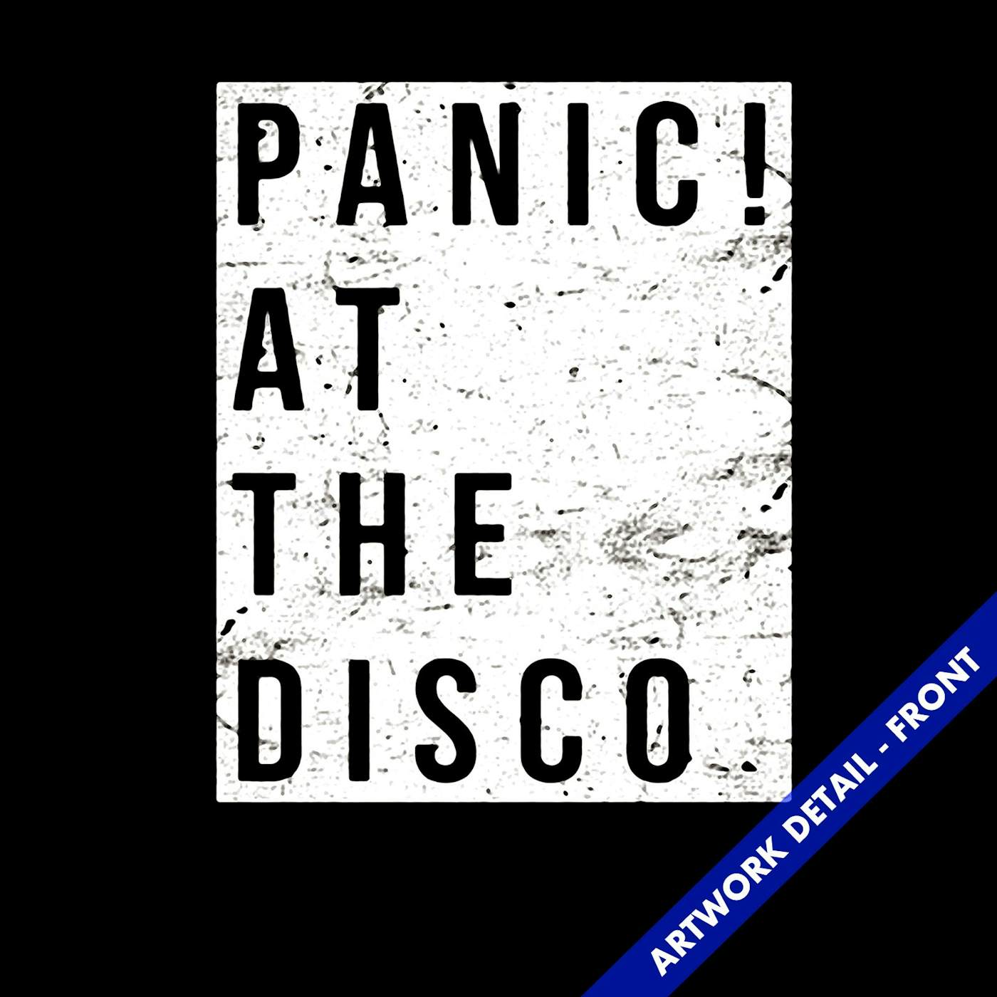 Panic! At The Disco T-Shirt | Distressed Square Logo Panic At The Disco Shirt