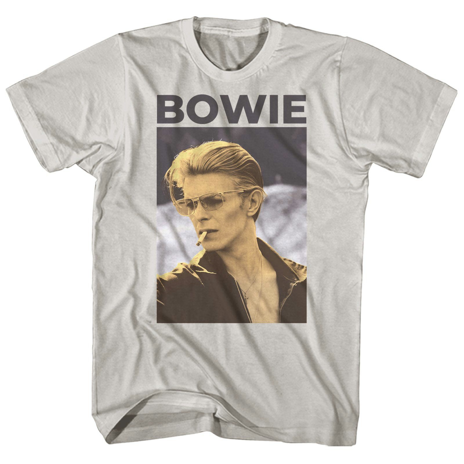 Vintage Smoking Portrait David Bowie Shirt