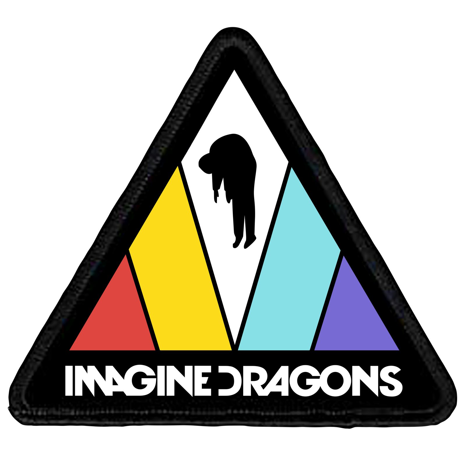 Buy Imagine Dragons Men's Triangle Logo Baseball Cap Black Online at  desertcartINDIA