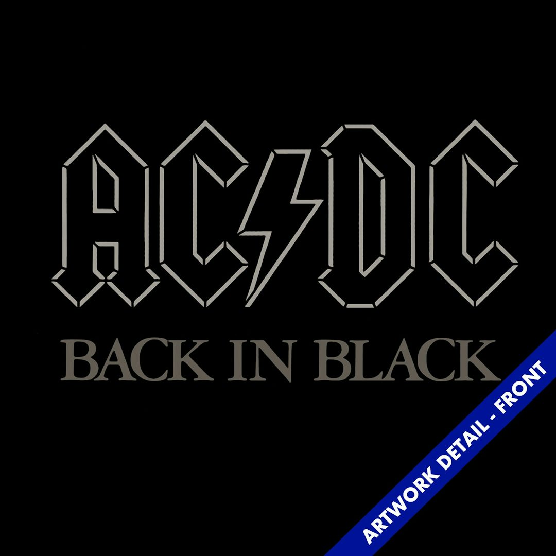 AC/DC T-Shirt | Back In Black Logo AC/DC Shirt