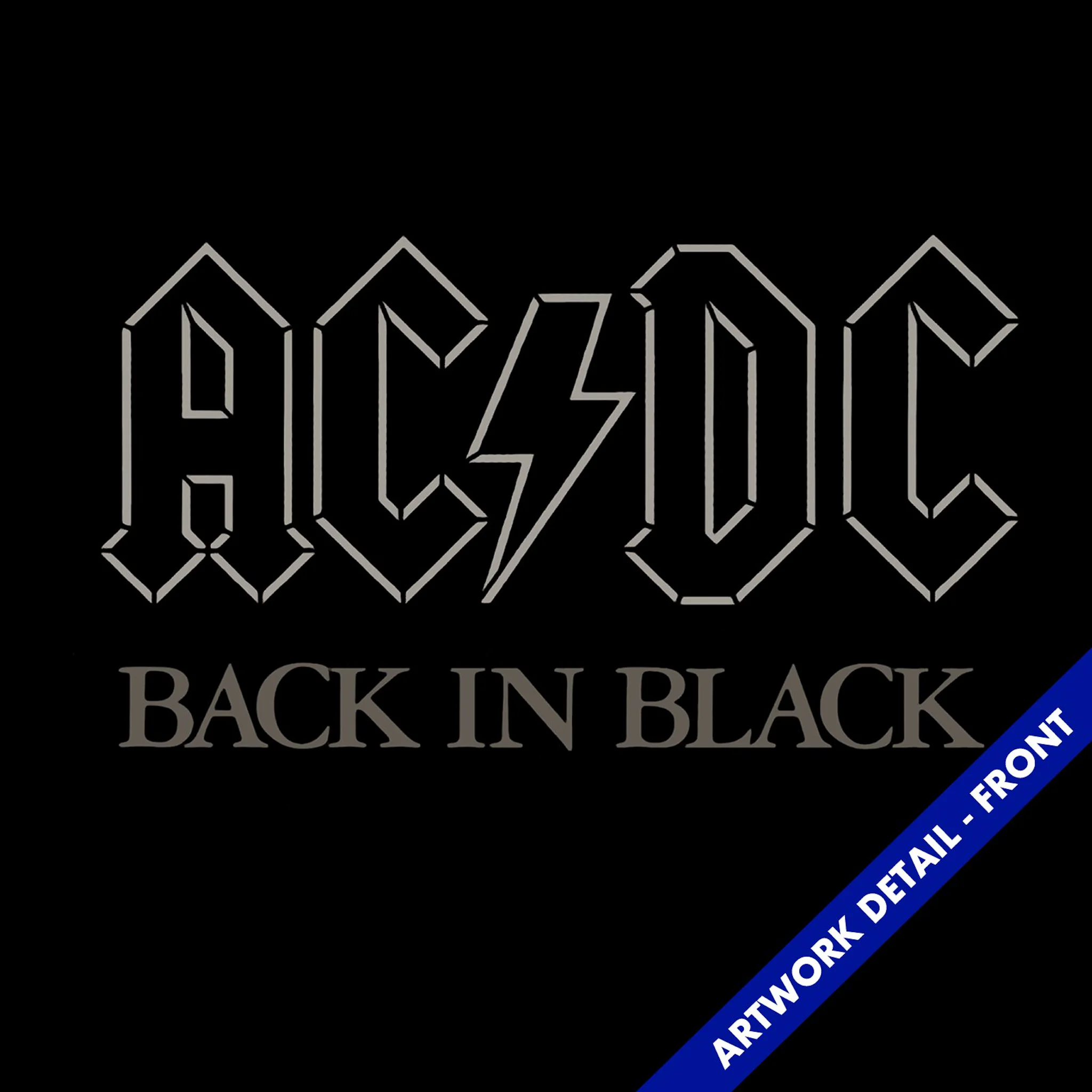 AC/DC T-Shirt | Back In Black Logo AC/DC Shirt