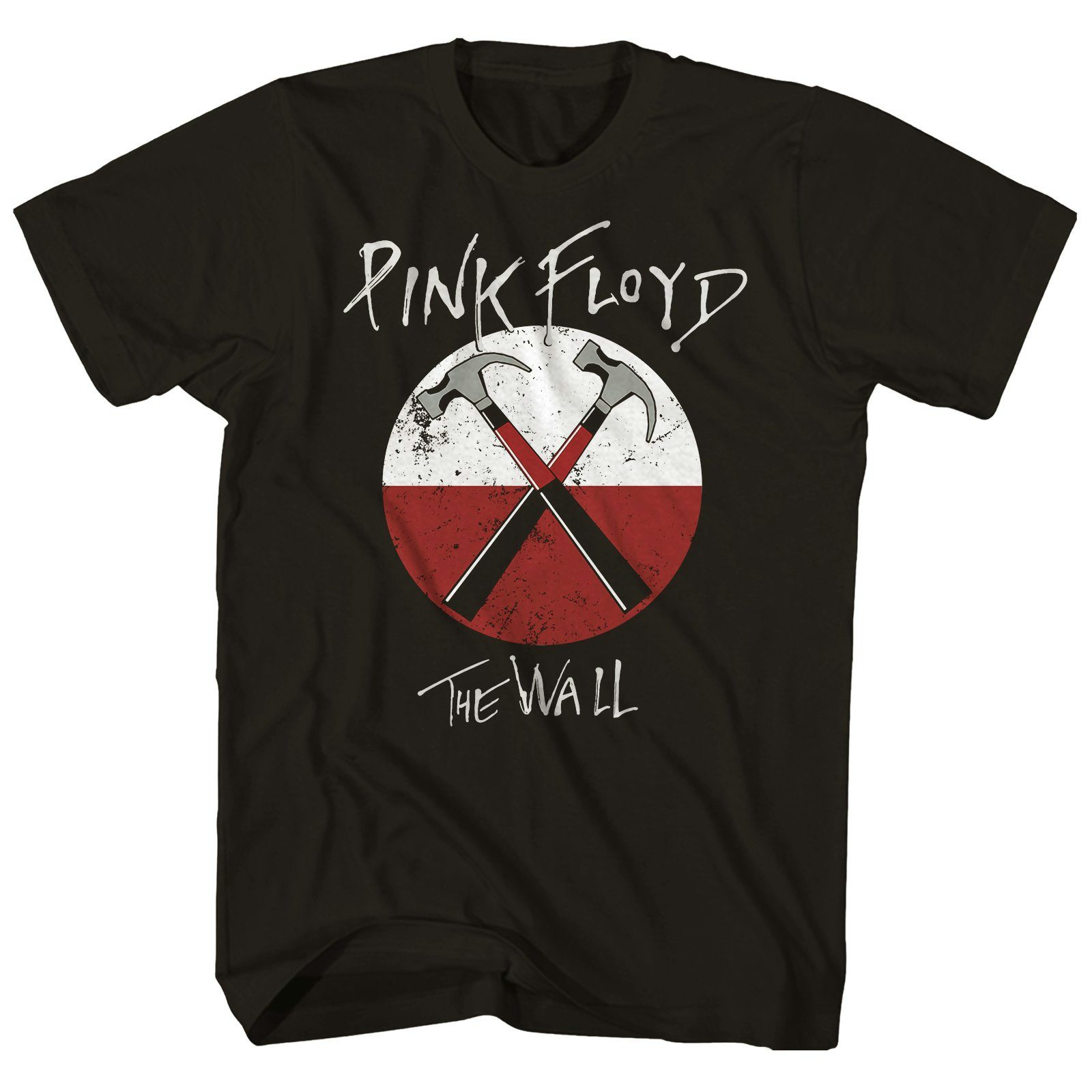 Pink Floyd T-Shirt | The Wall Hammers Logo Pink Floyd T-Shirt