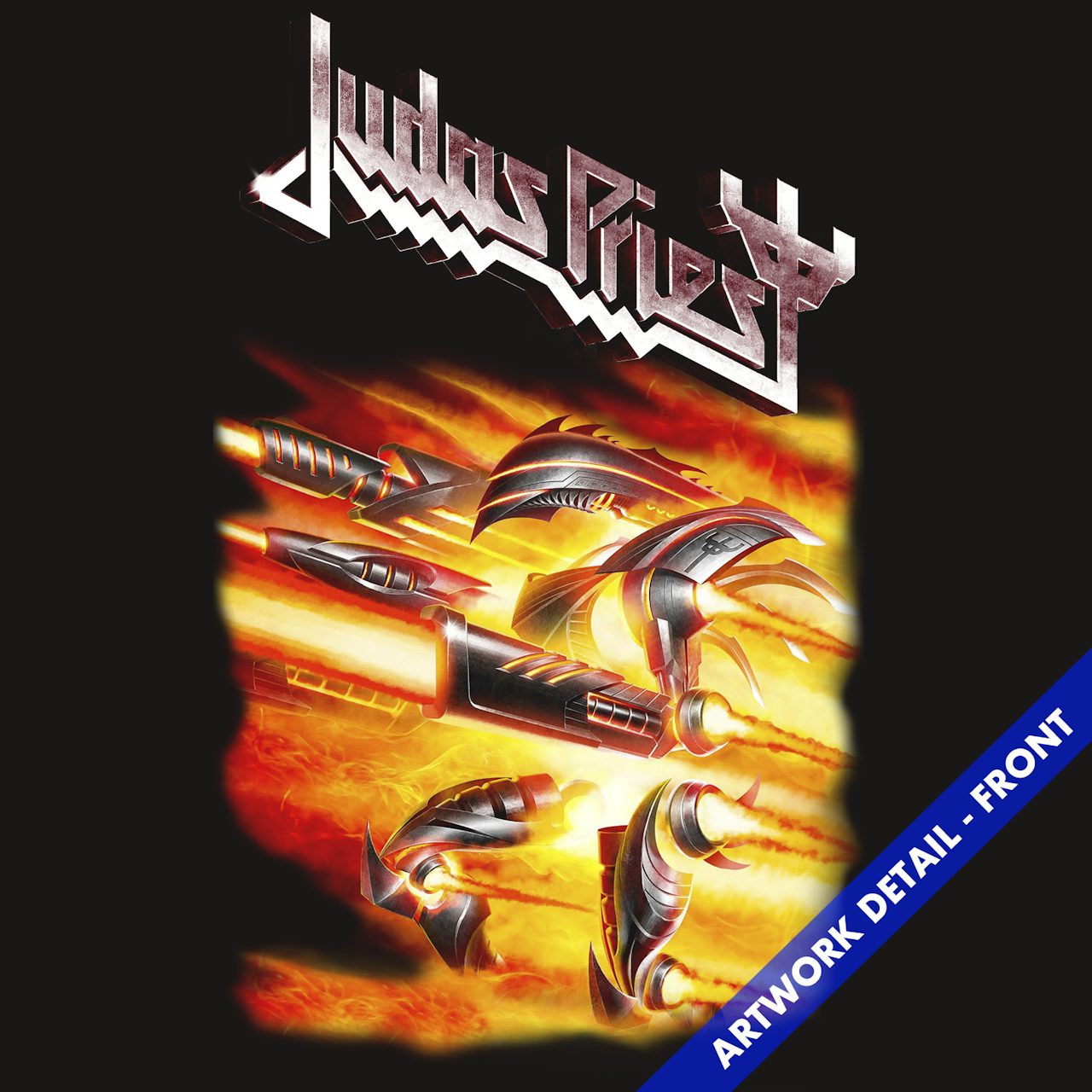 Cappellino Judas Priest Baseball Cap – Logo Firepower, Nero, Taglia Unica Regolabile, Ufficiale