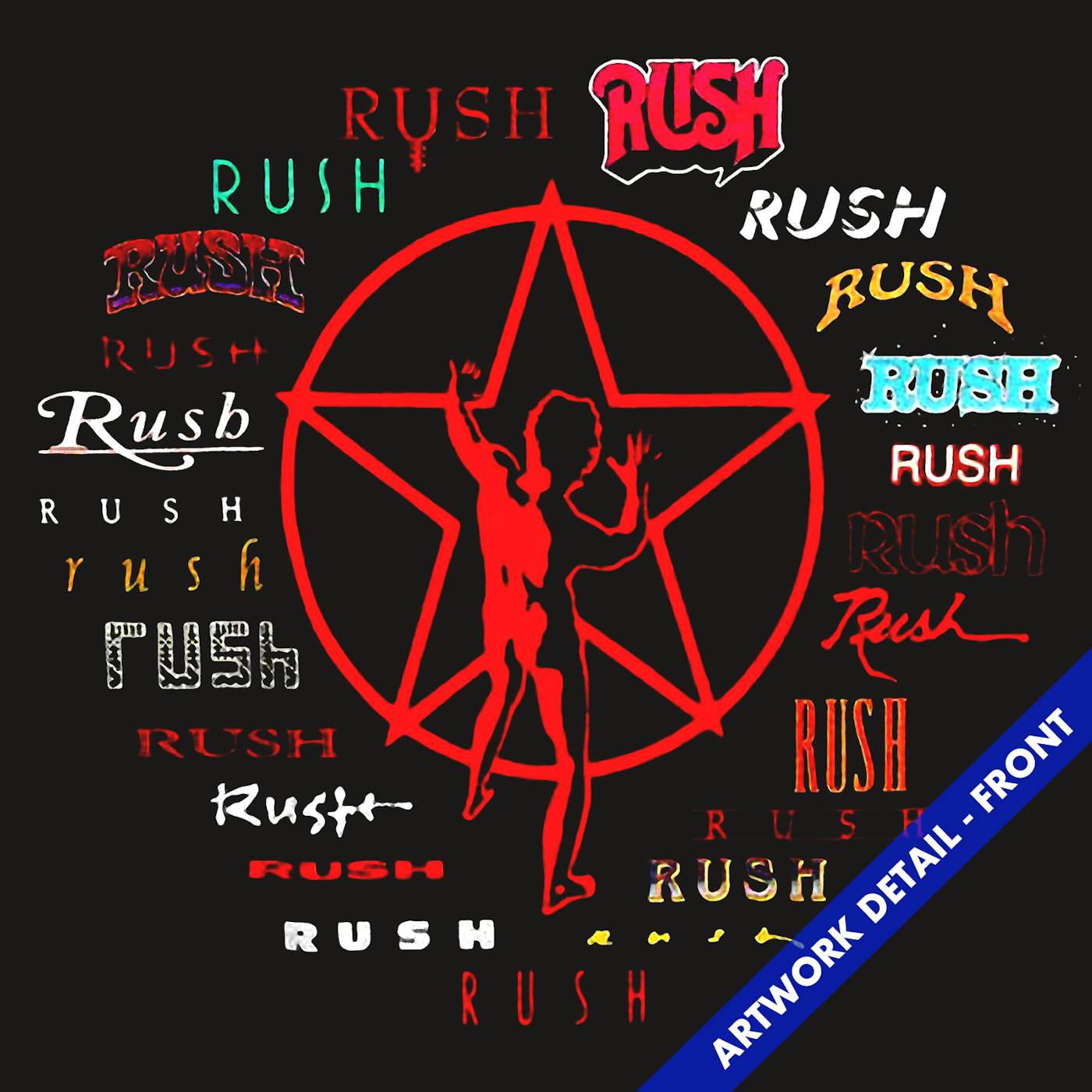 Rush T-Shirt | Official Logo History Rush T-Shirt