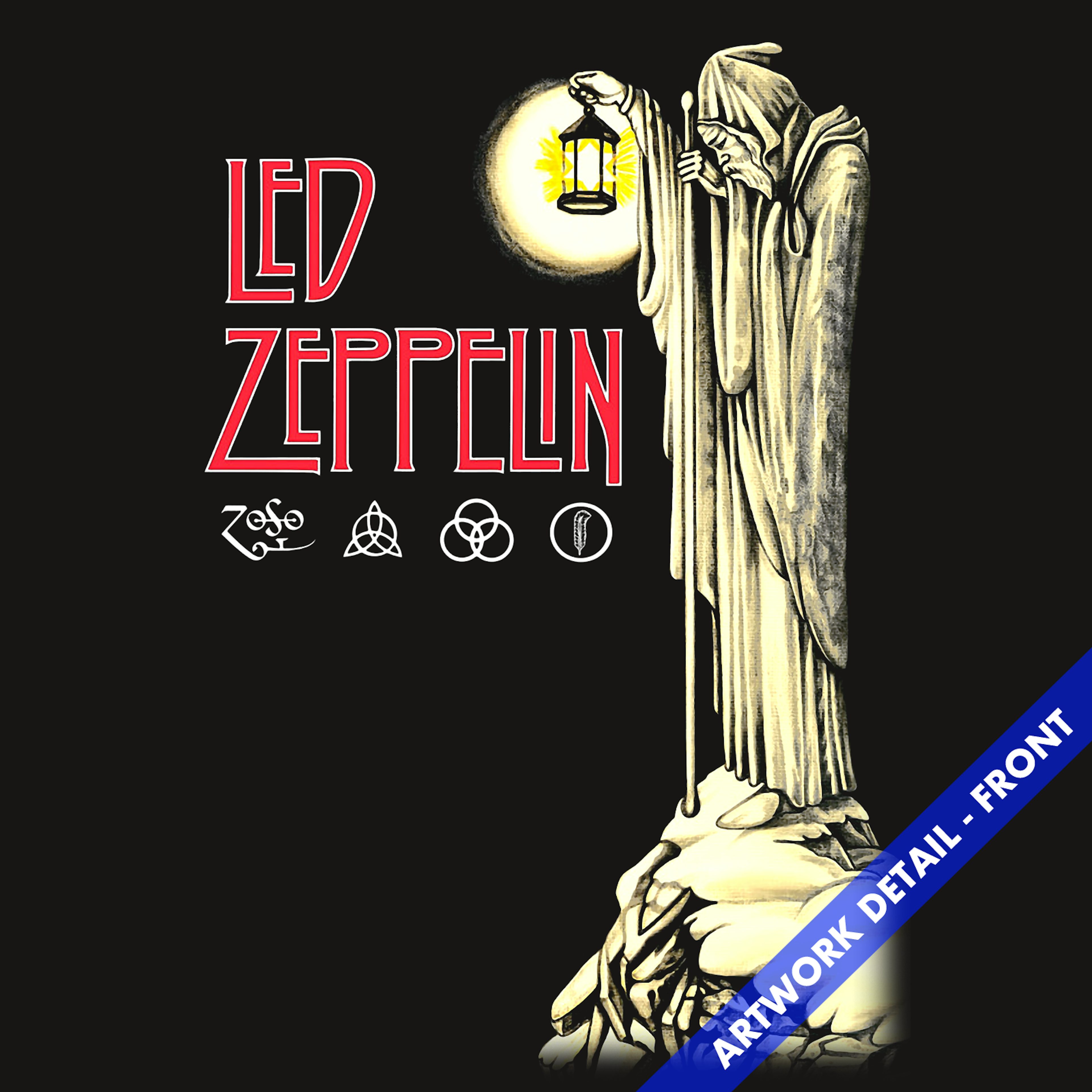 Led Zeppelin TShirt IV Hermit & ZOSO Logos Led Zeppelin Shirt