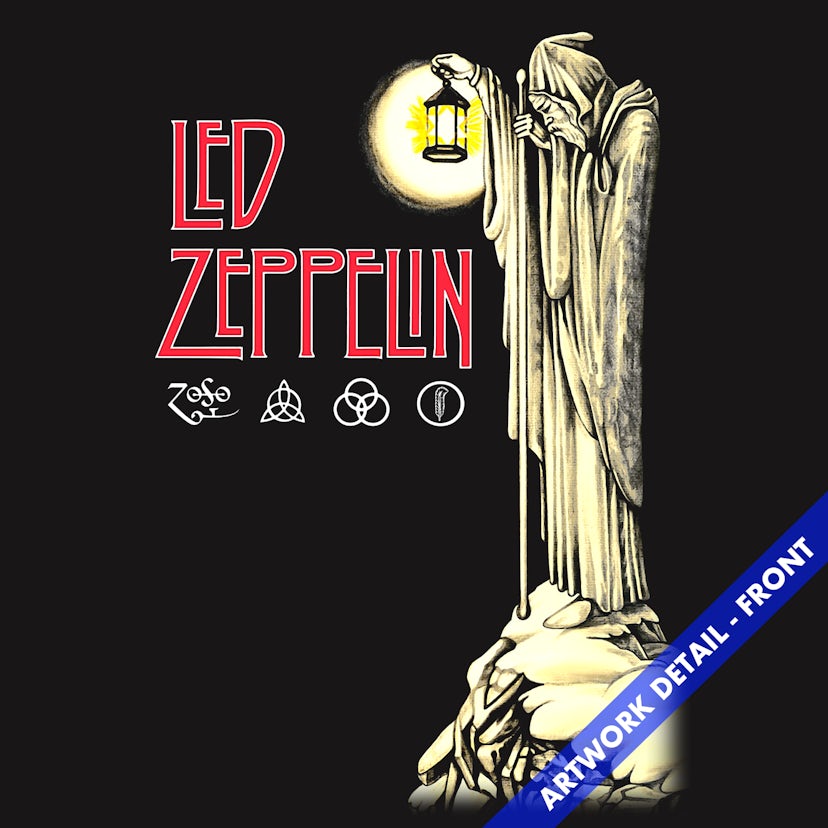 Led Zeppelin T-Shirt | IV Hermit & ZOSO Logos Led Zeppelin Shirt