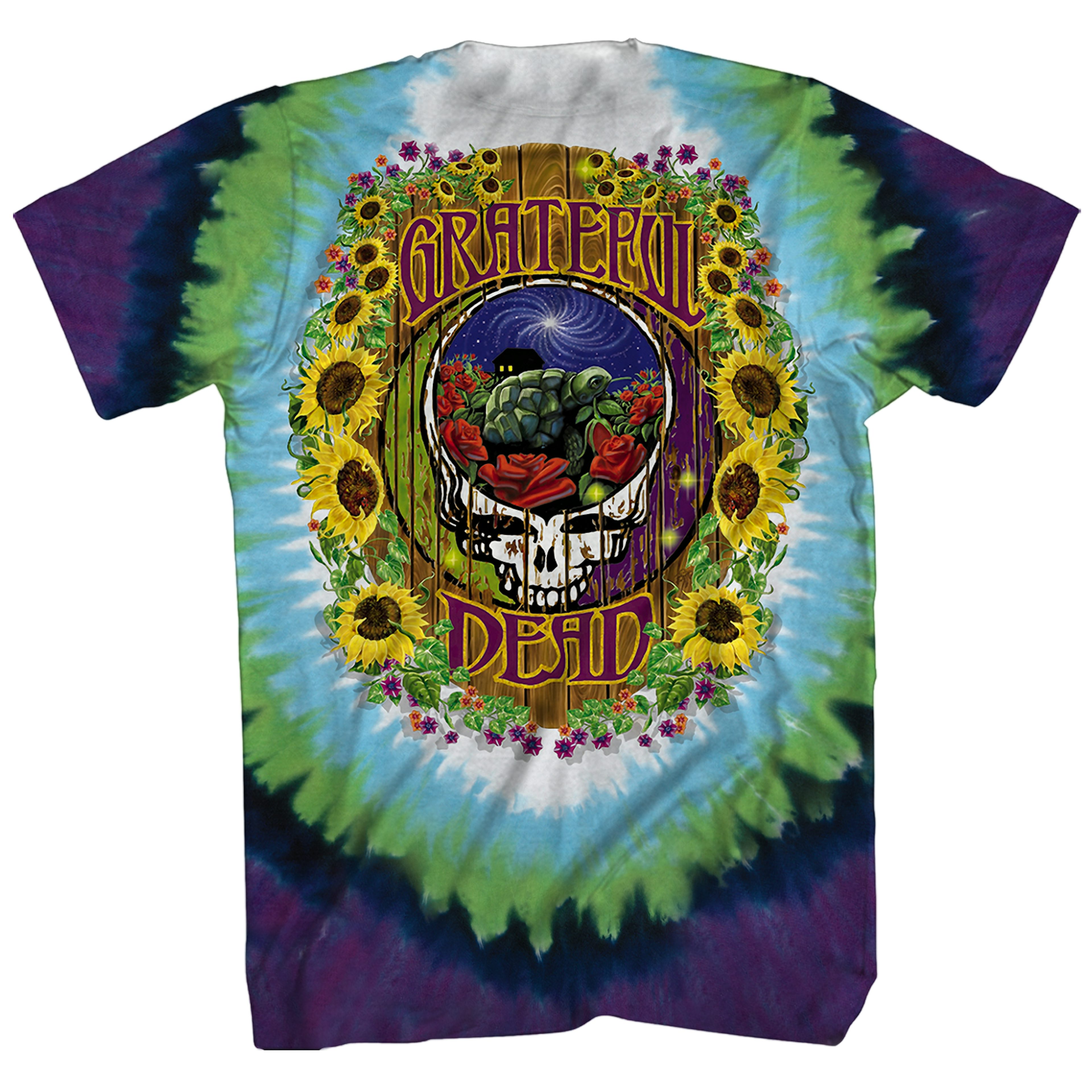 Grateful Dead T-Shirt | Terrapin Station Album Art Tie Dye Grateful ...