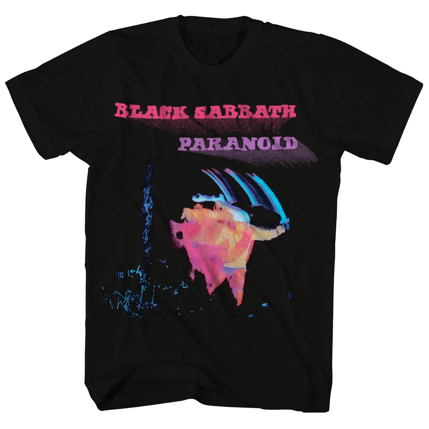 Black Sabbath T-Shirt | Paranoid Album Art Black Sabbath T-Shirt