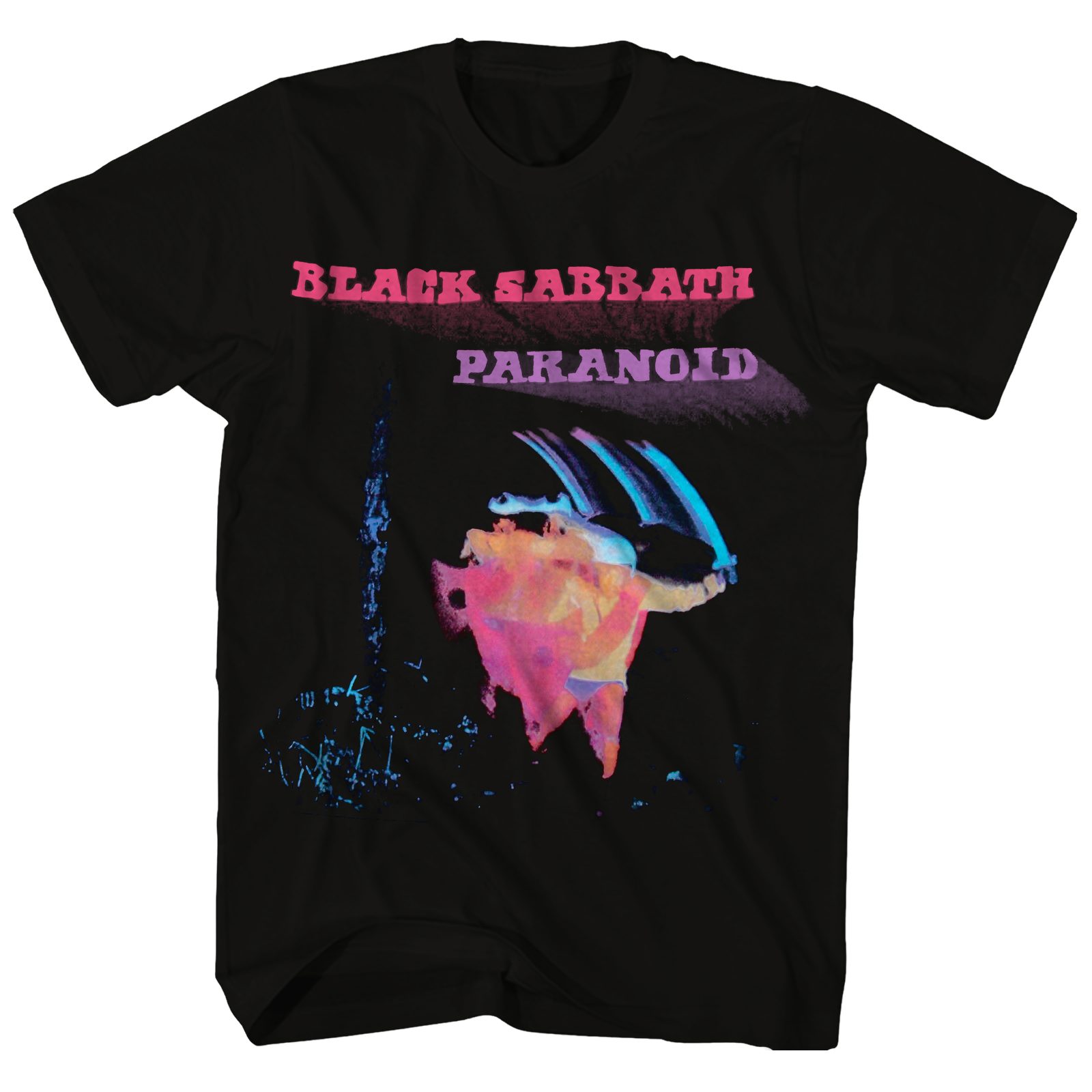 black sabbath paranoid t shirt