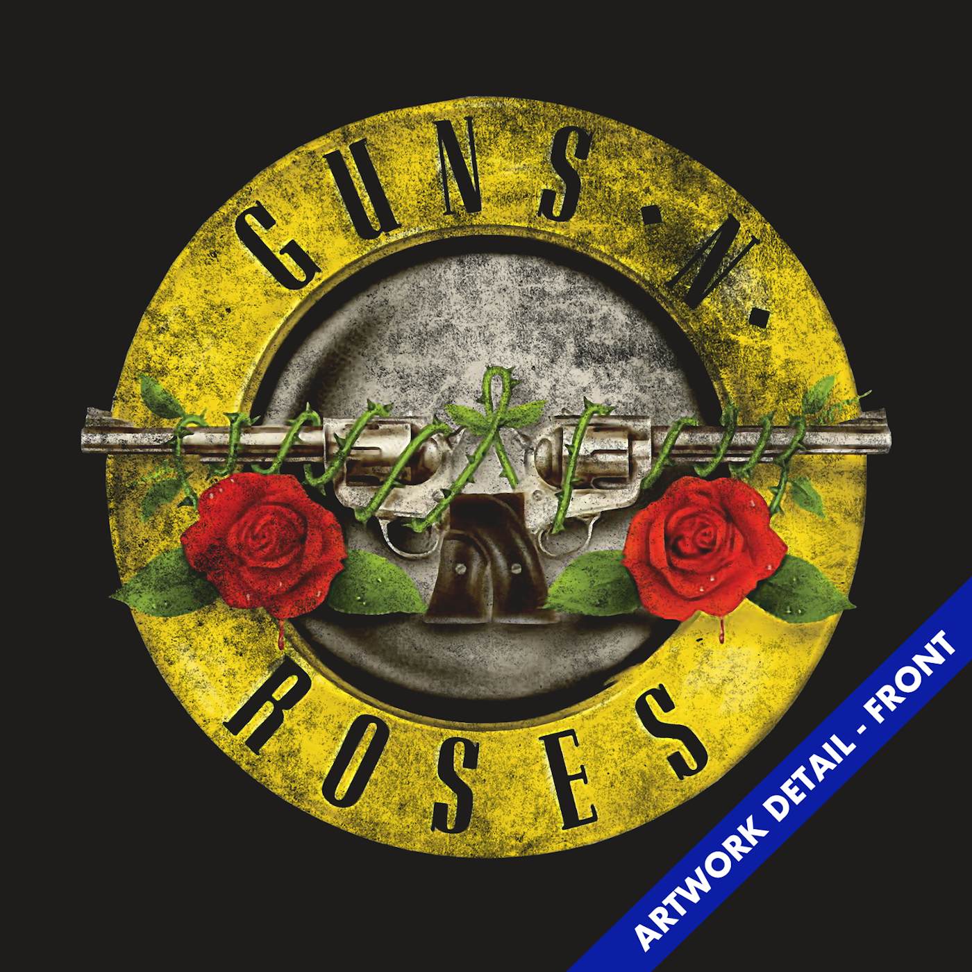 Guns N' Roses T-Shirt | Distressed Bullet Logo Guns N’ Roses T-Shirt