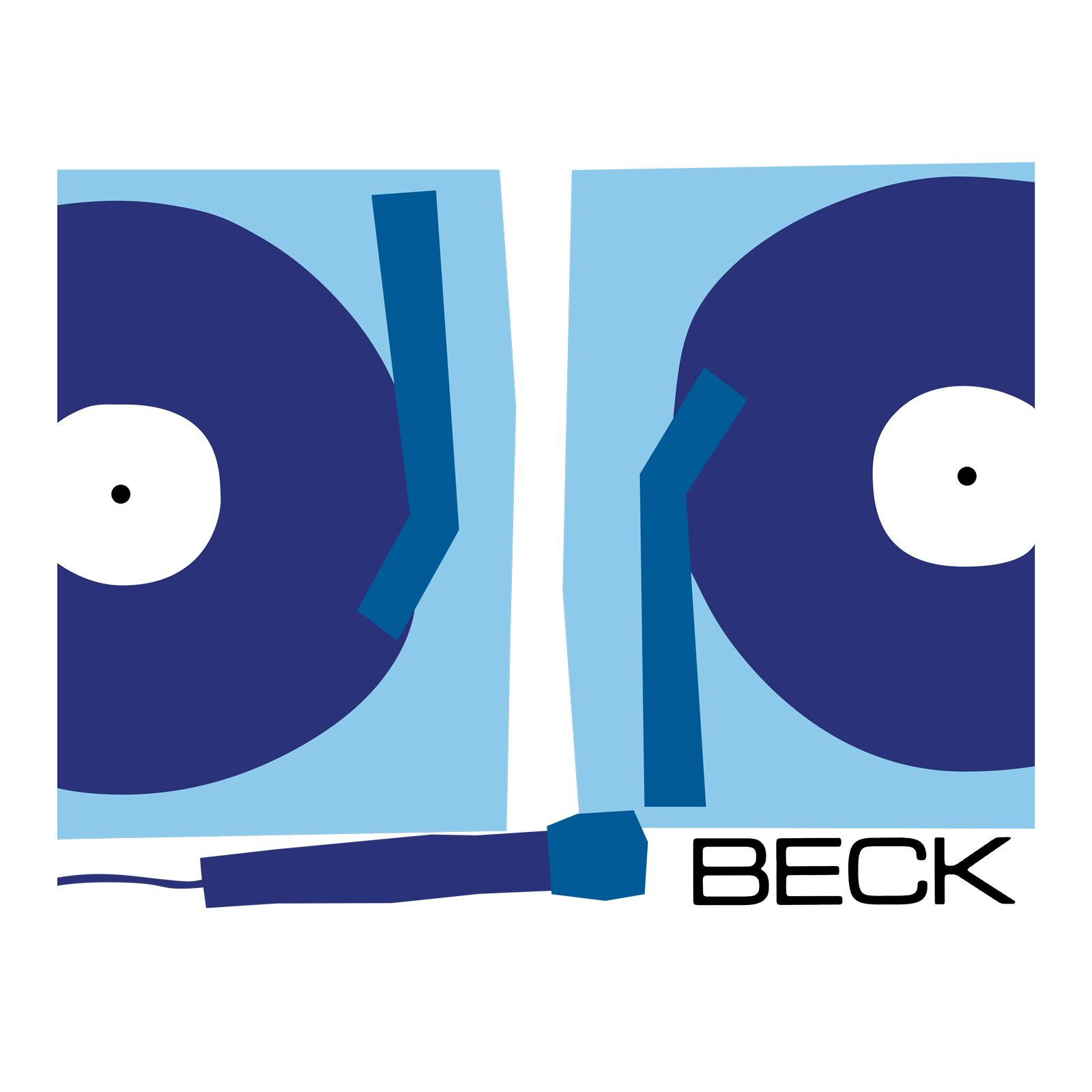 Beck TShirt Two Turntables And A Microphone Beck Shirt