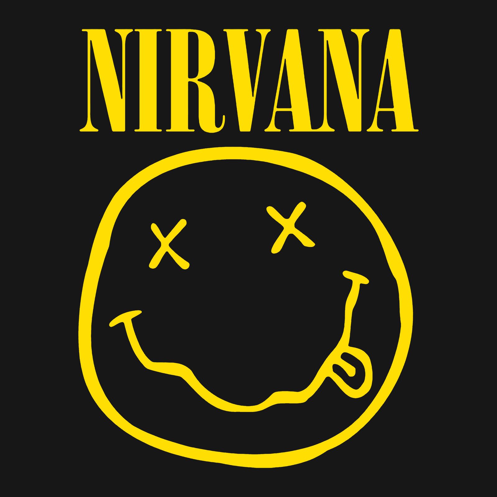 Official Smiley Face Logo Nirvana Shirt