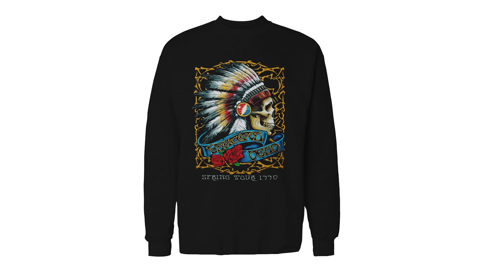 Grateful Dead Long Sleeve Shirt | Spring Tour '90 Grateful Dead ...