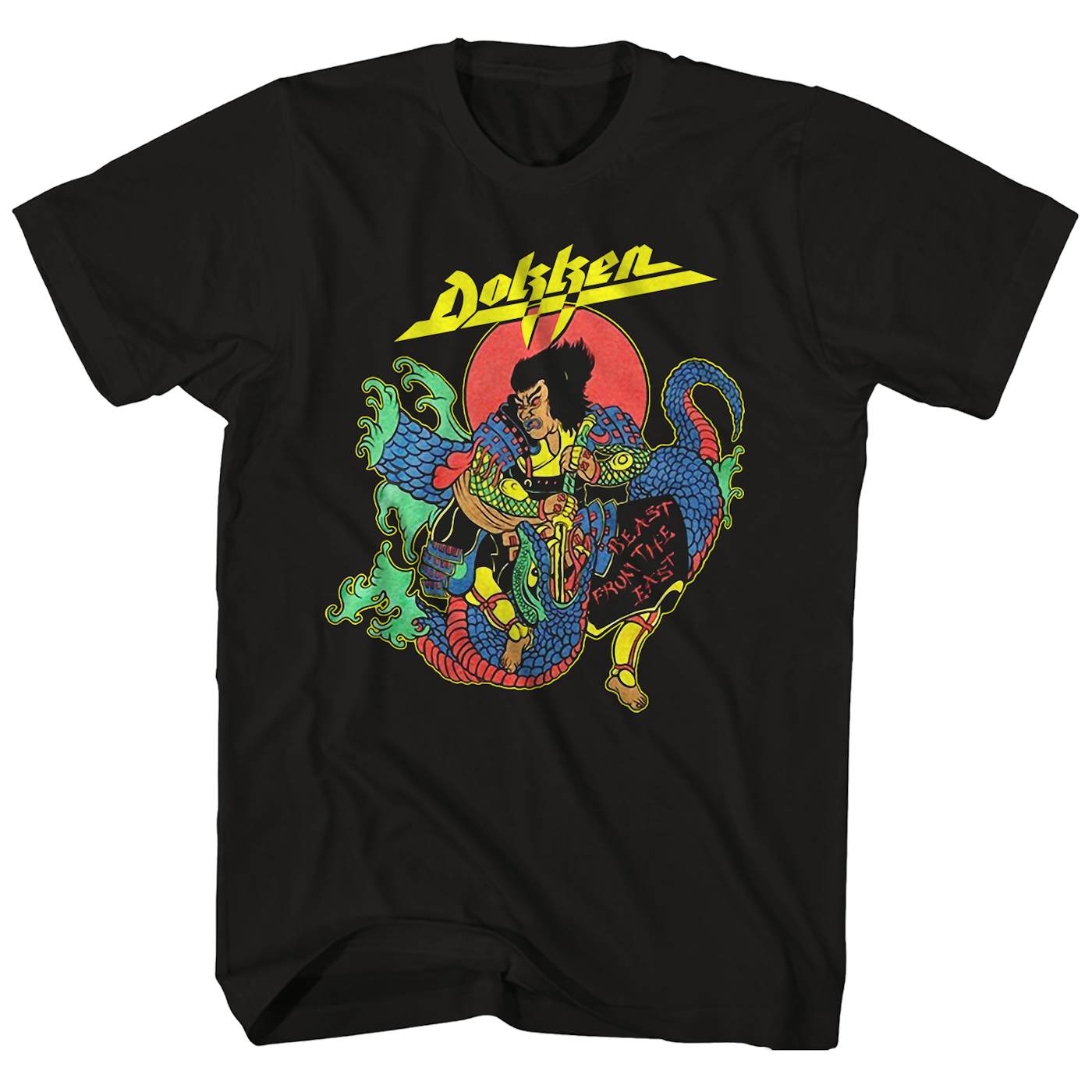 Dokken T-Shirt | Beast From The East Album Art Dokken T-Shirt