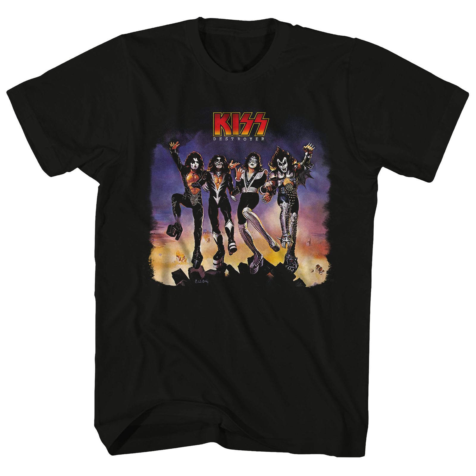 Kiss Destroyer Album Art Shirt