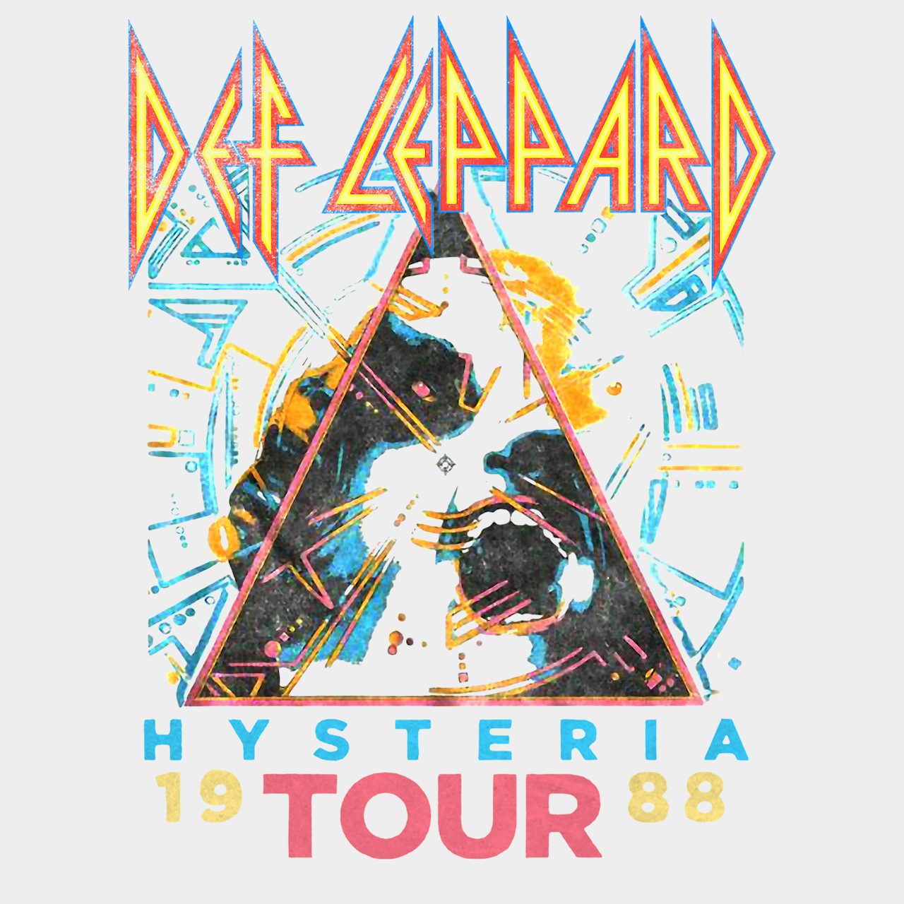 Def Leppard T Shirt Hysteria Tour Def Leppard Shirt Reissue Def Leppard T Shirt Hysteria Tour Def Leppard Shirt Reissue