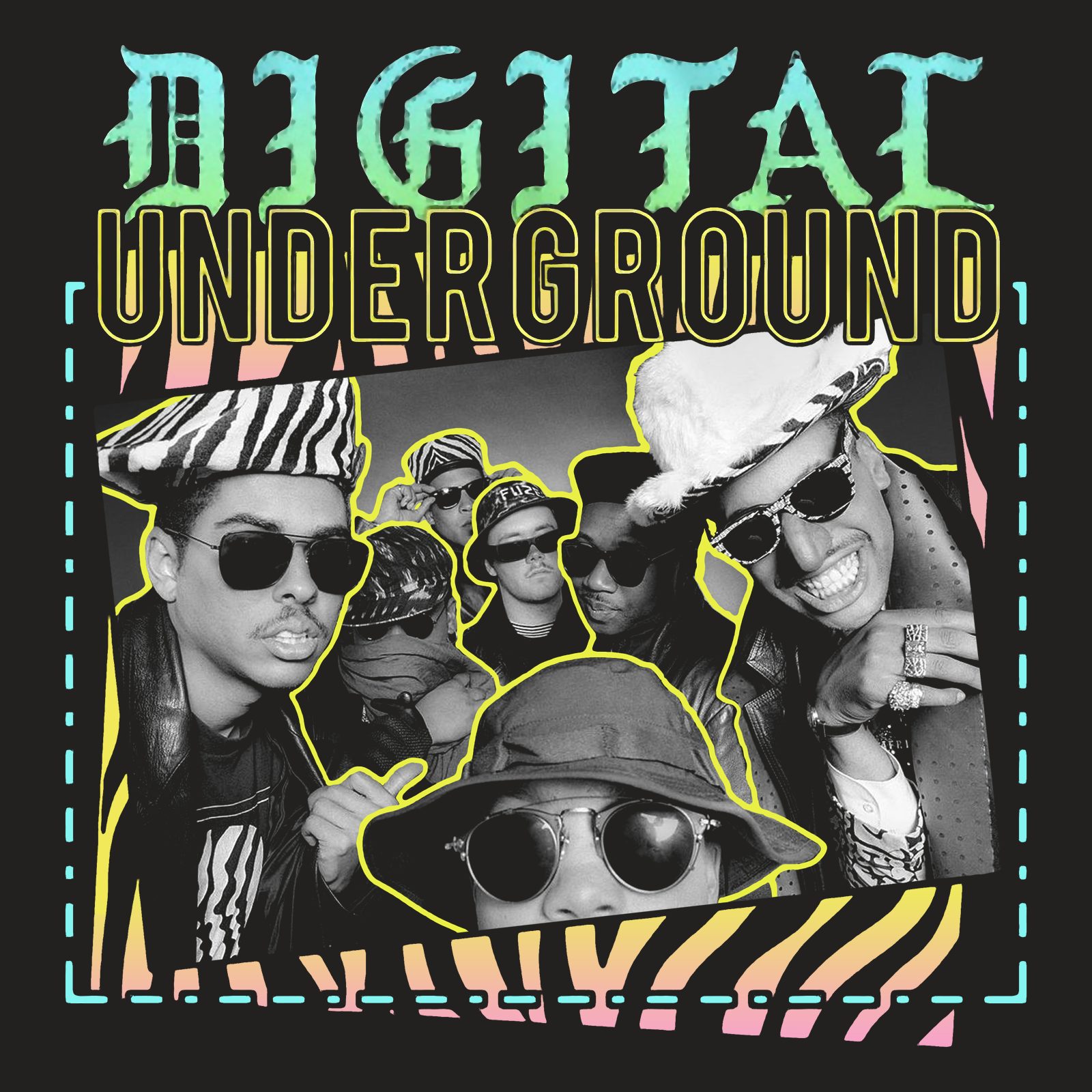 Digital Underground TShirt ’90s Throwback Digital Underground Shirt