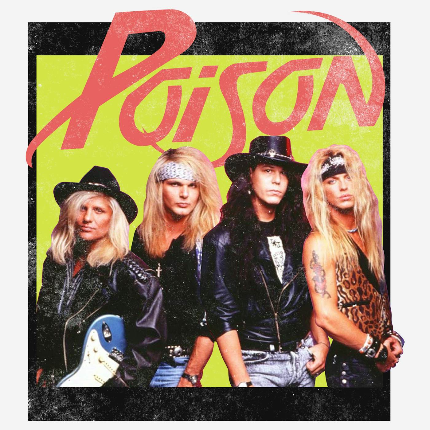 Poison T-Shirt | Classic Band Photo Poison T-Shirt