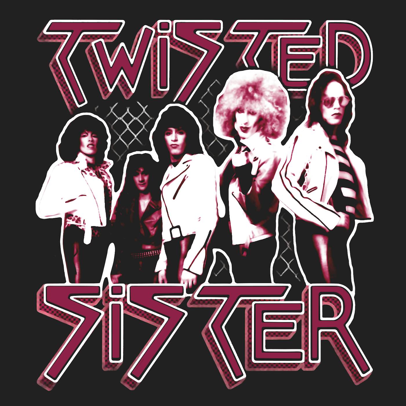 Twisted Sister T-Shirt | Pretty In Pink Twisted SisterShirt