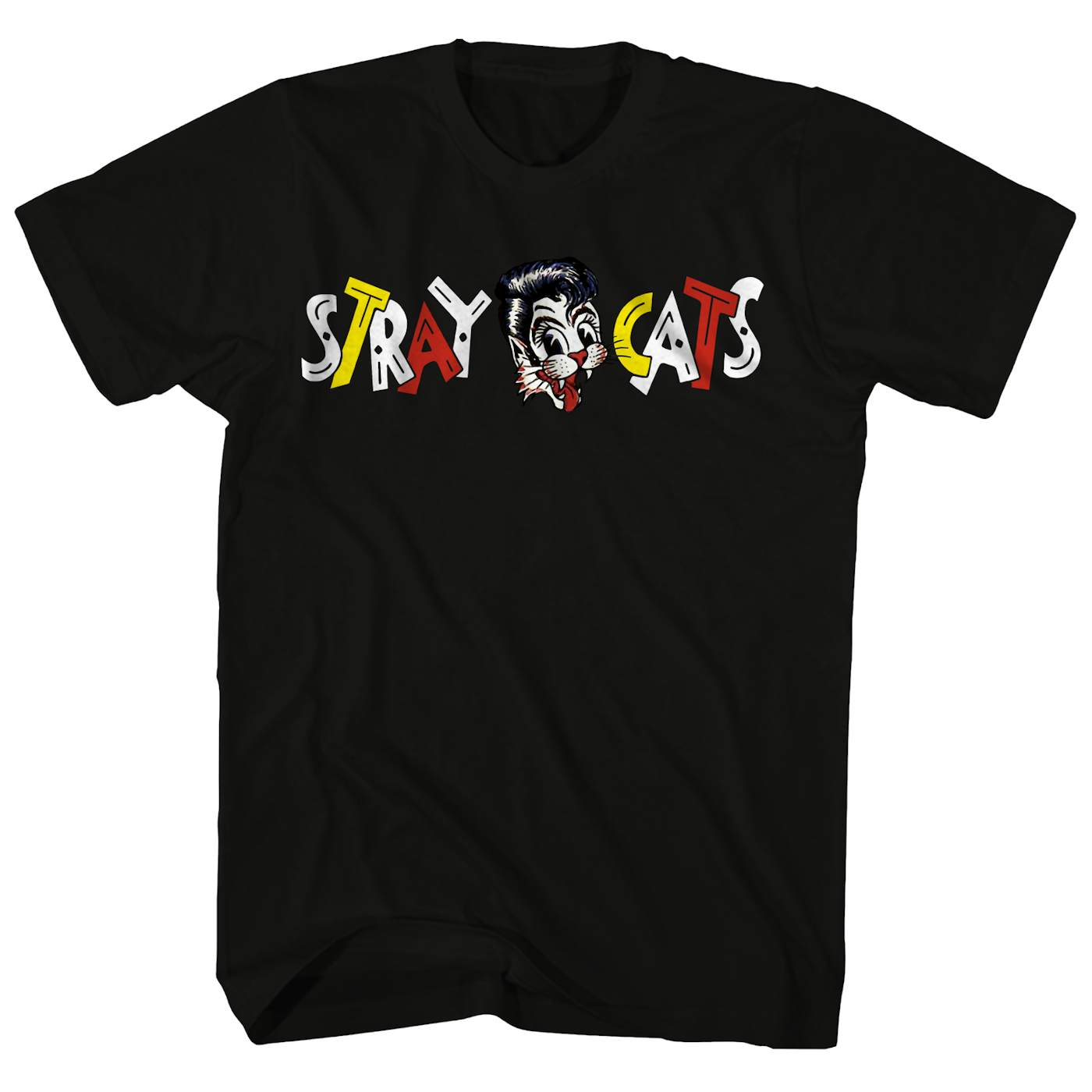 Stray Cats T-Shirt | Official Logo Stray Cats Shirt