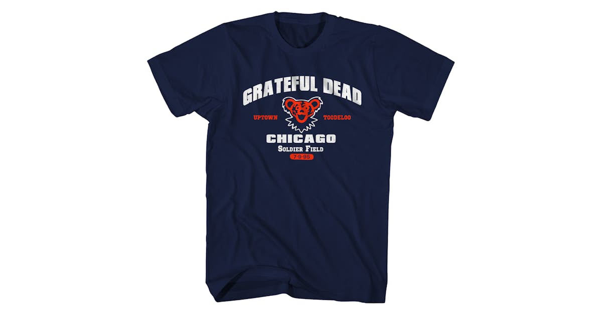 Grateful Dead T-Shirt  Chicago Bear Concert '95 T-Shirt (Reissue