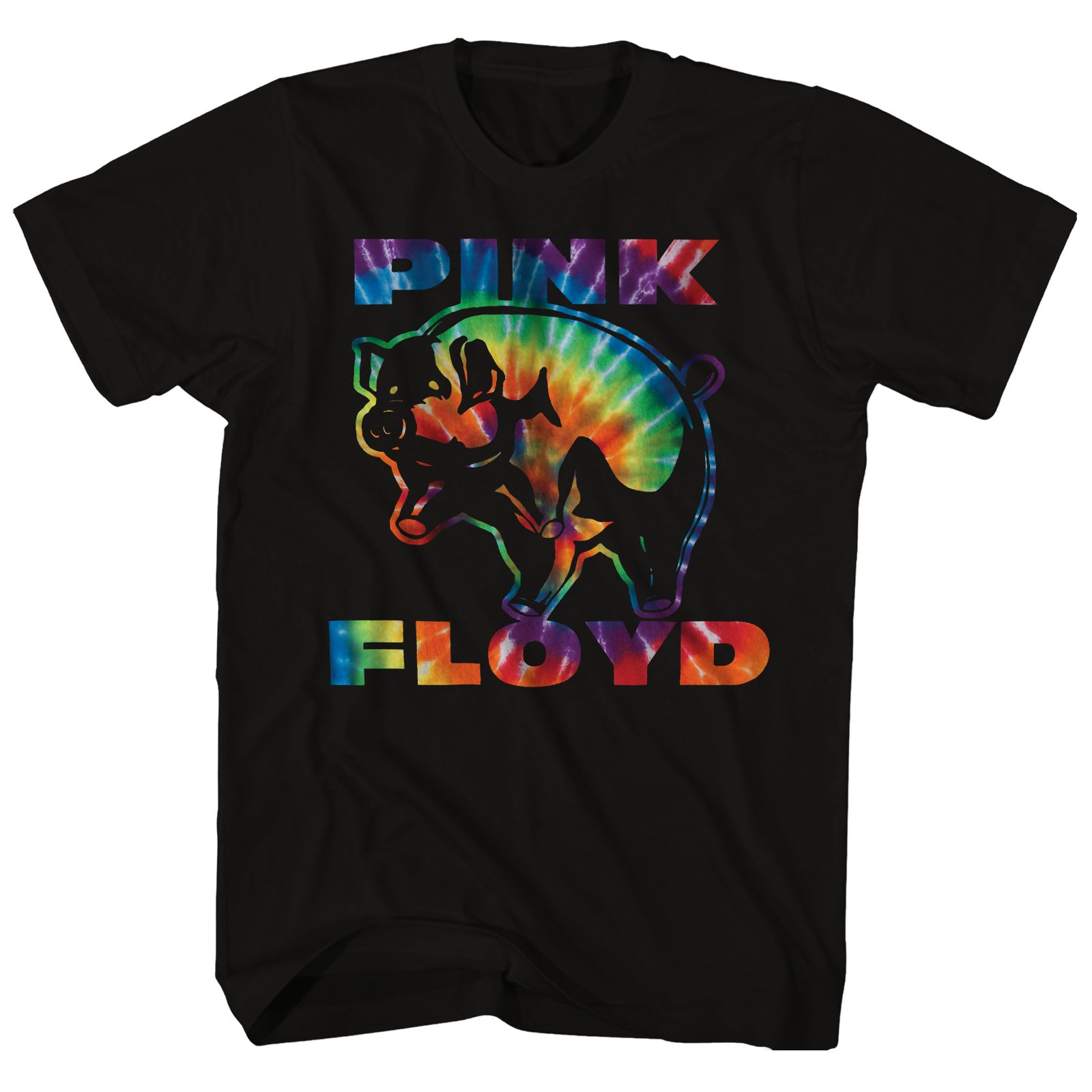 Pink Floyd T-Shirt Uomo - Animals Pig Vintage Logo - 100% Cotone - Maglietta Ufficiale
