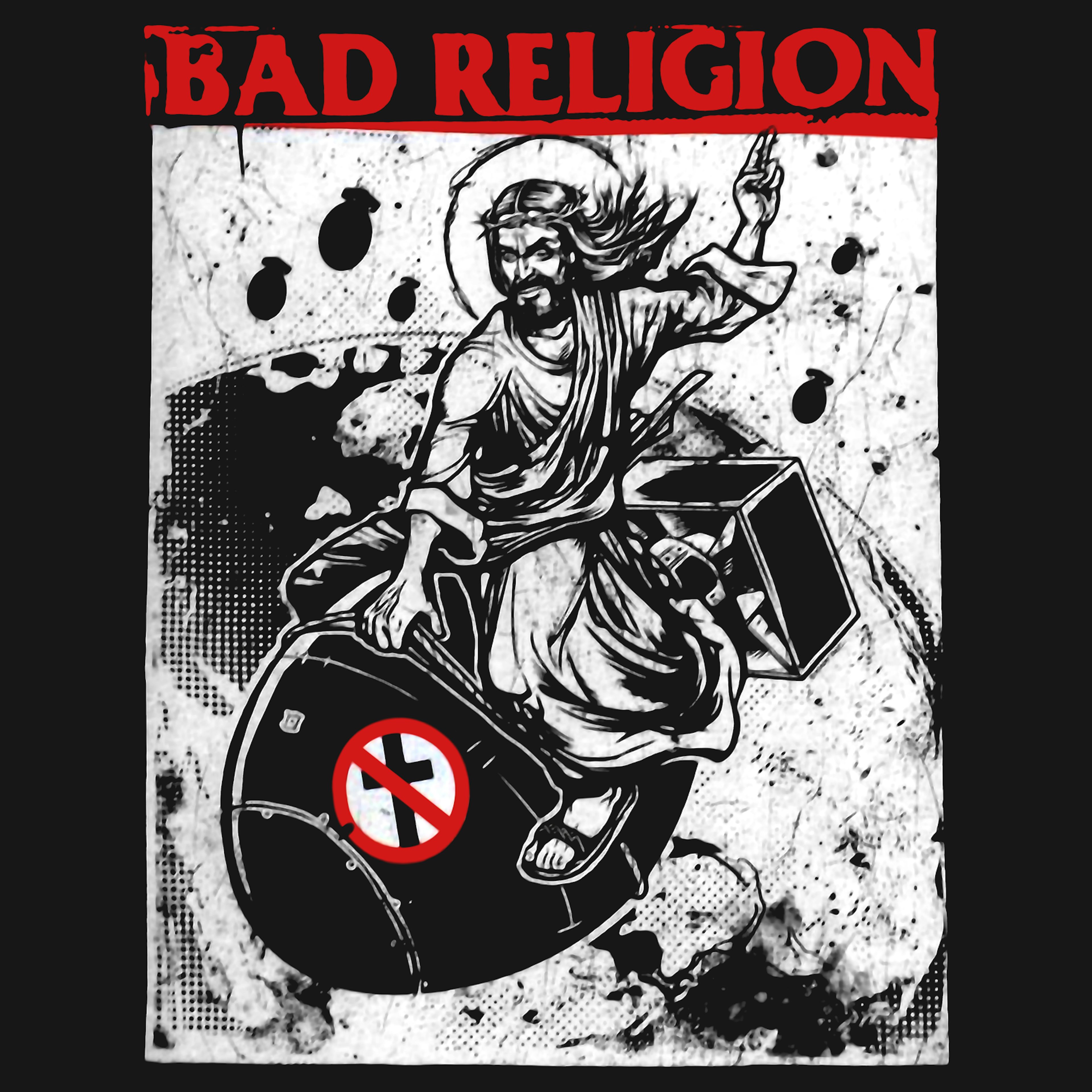 Bad Religion T-Shirt | Atomic Jesus Bad Religion Shirt
