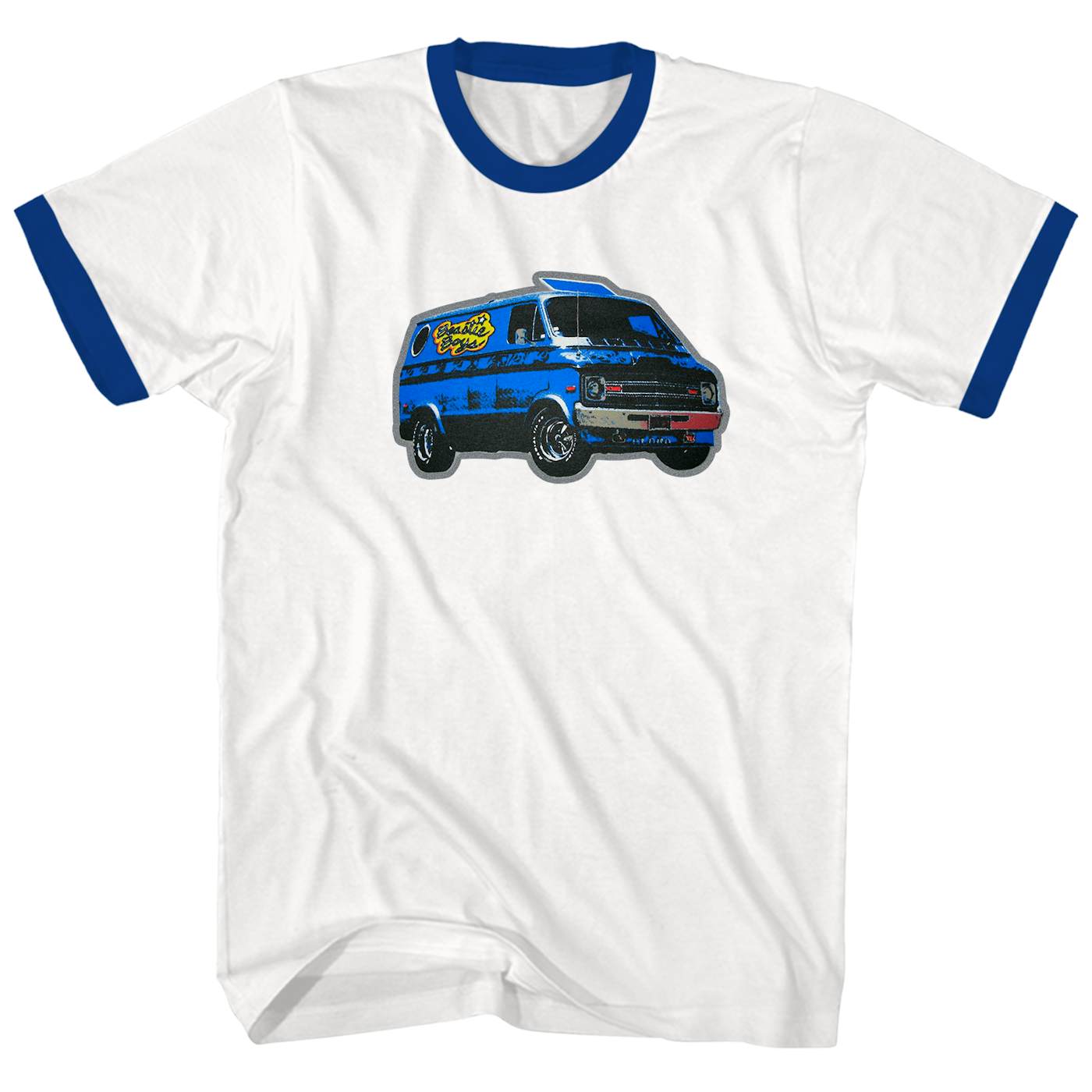 Beastie Boys T-Shirt | Aloha Mr. Hand Blue Van Beastie Boys Shirt
