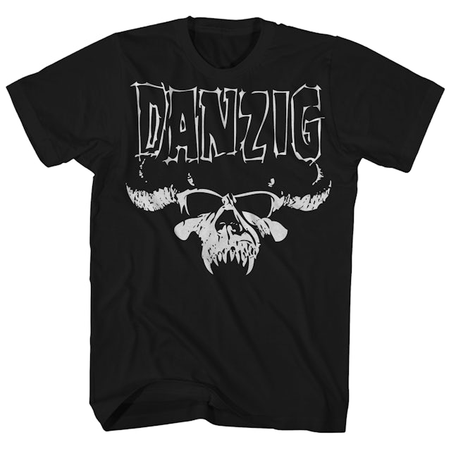 Danzig TShirt Official Skull Logo Danzig Shirt