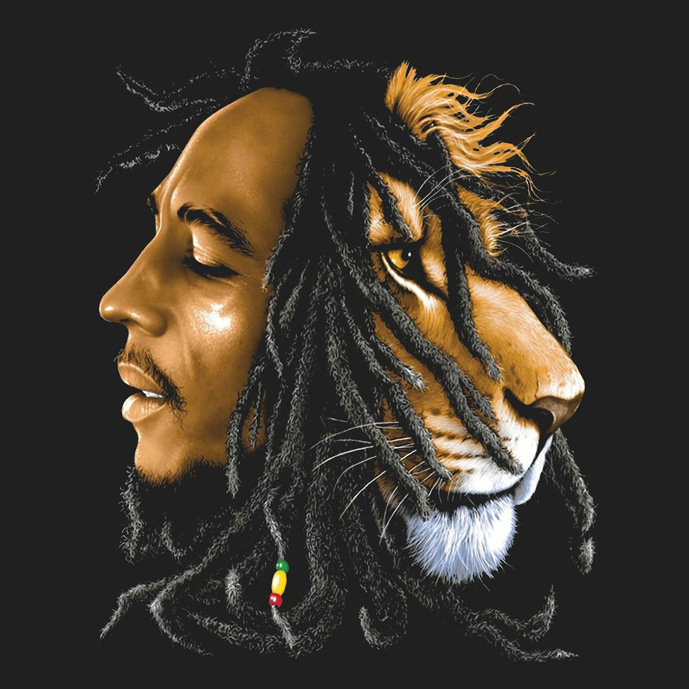 Zion Lion Profile Shirt - Bob Marley