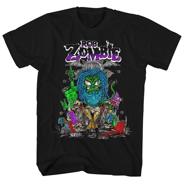 zombie flip shirt