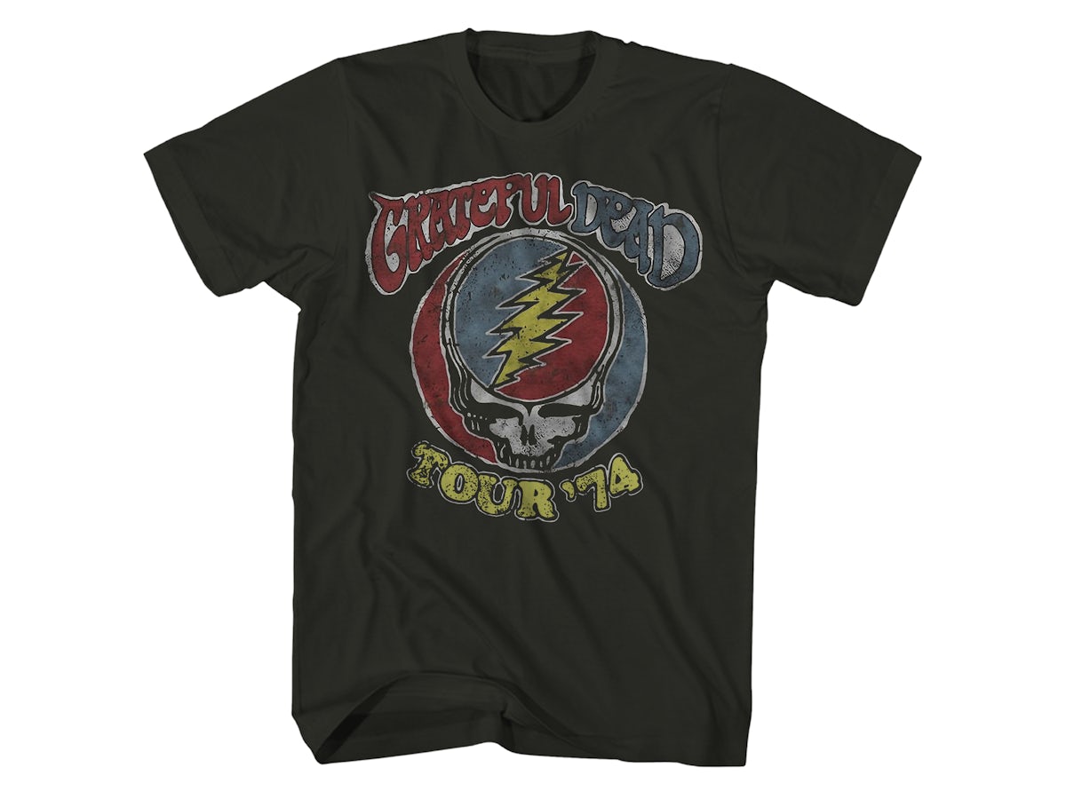 Nodig uit Inspireren garage Grateful Dead T-Shirt | Vintage '74 Tour Grateful Dead Shirt (Reissue)