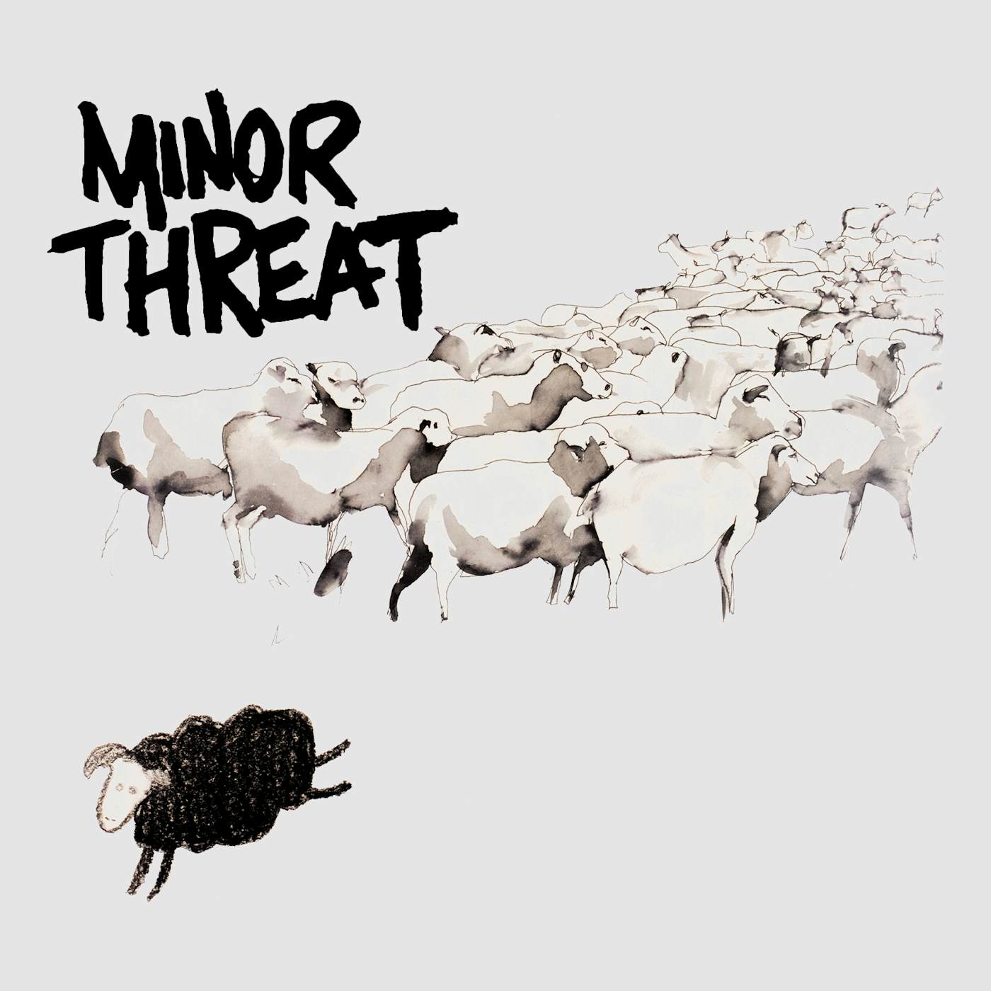 Minor Threat T-Shirt | Out Of Step Album Art Minor Threat Shirt