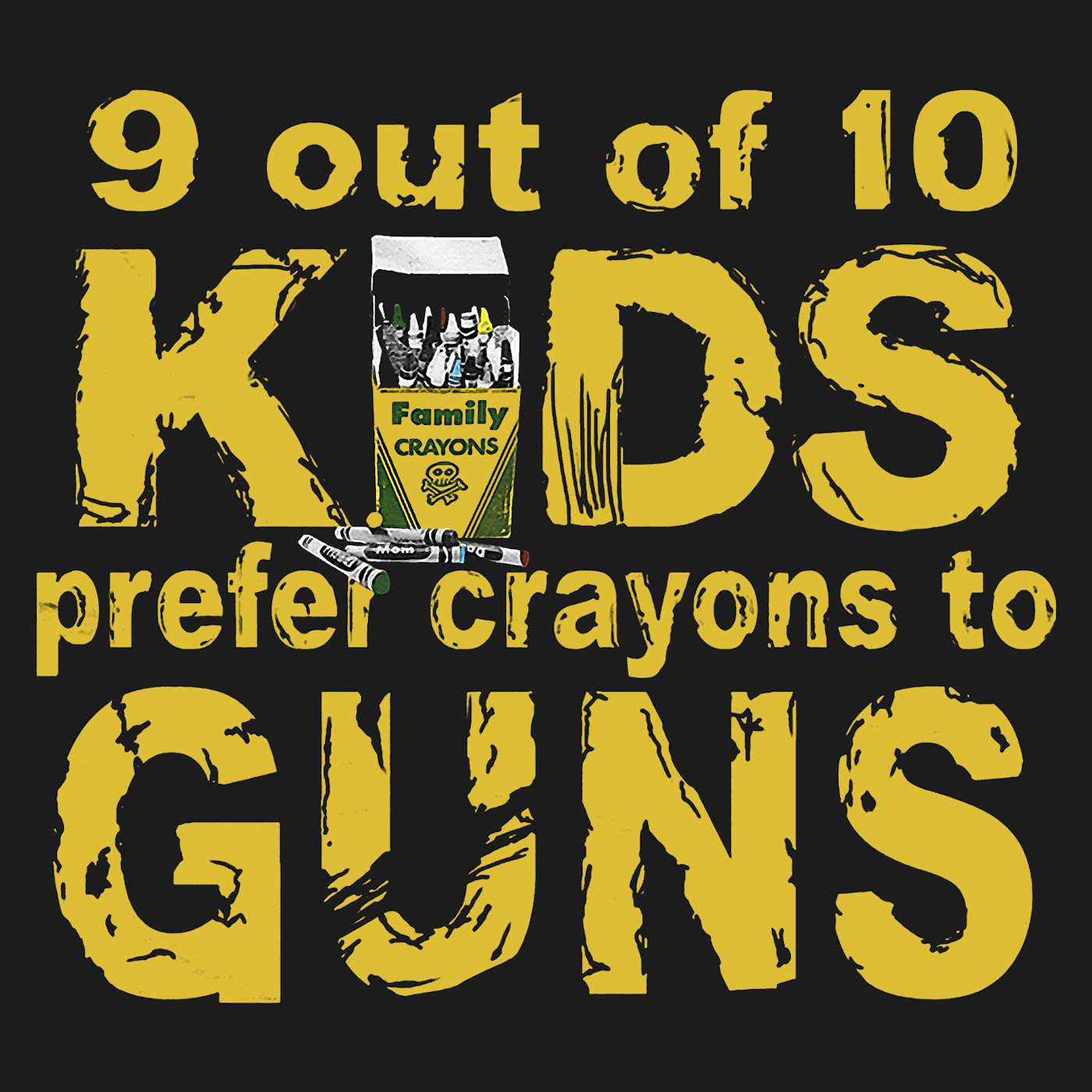 Damaged society pearl jam choices 9 out of 10 kids prefer crayons to guns t- shirt, hoodie, sweater, long sleeve and tank top