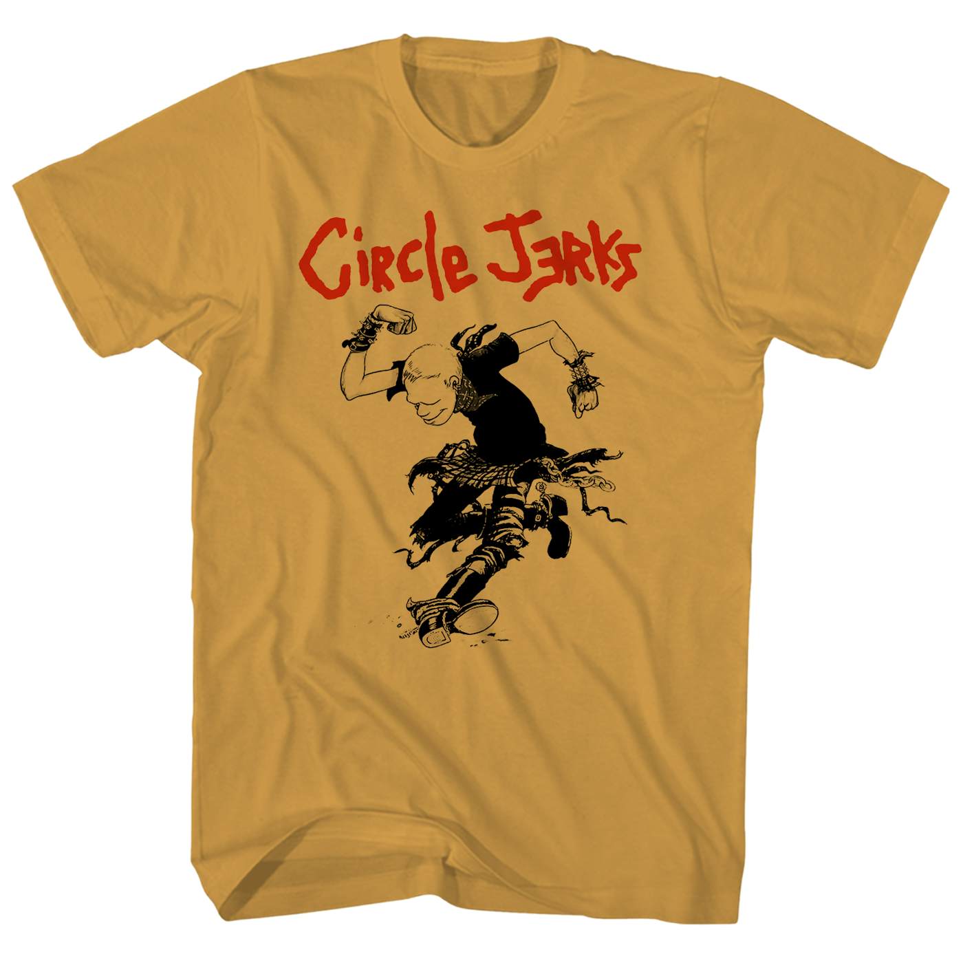 Circle Jerks T-Shirt | Skanking Punk Circle Jerks Shirt