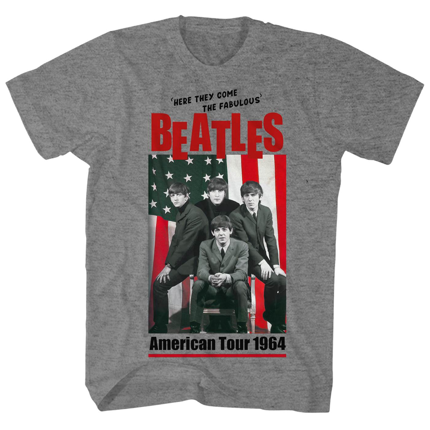 The Beatles T-Shirt | American Tour 1964 Title Shirt (Reissue)